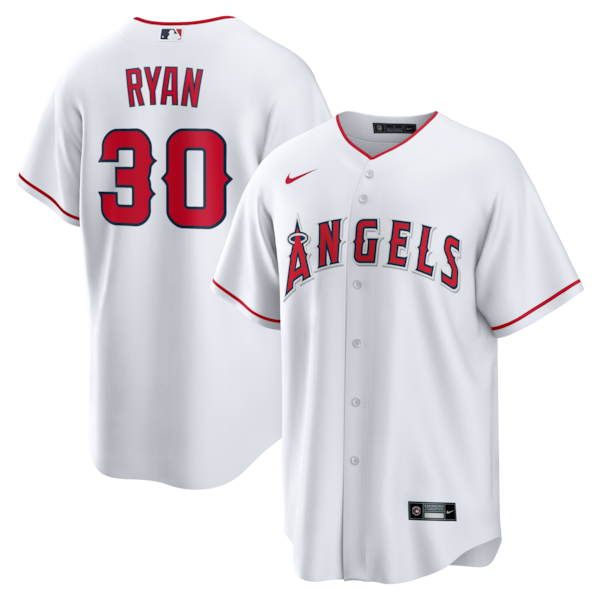 Nolan Ryan Los Angeles Angels Nike Home Retired Player Replica Jersey - White