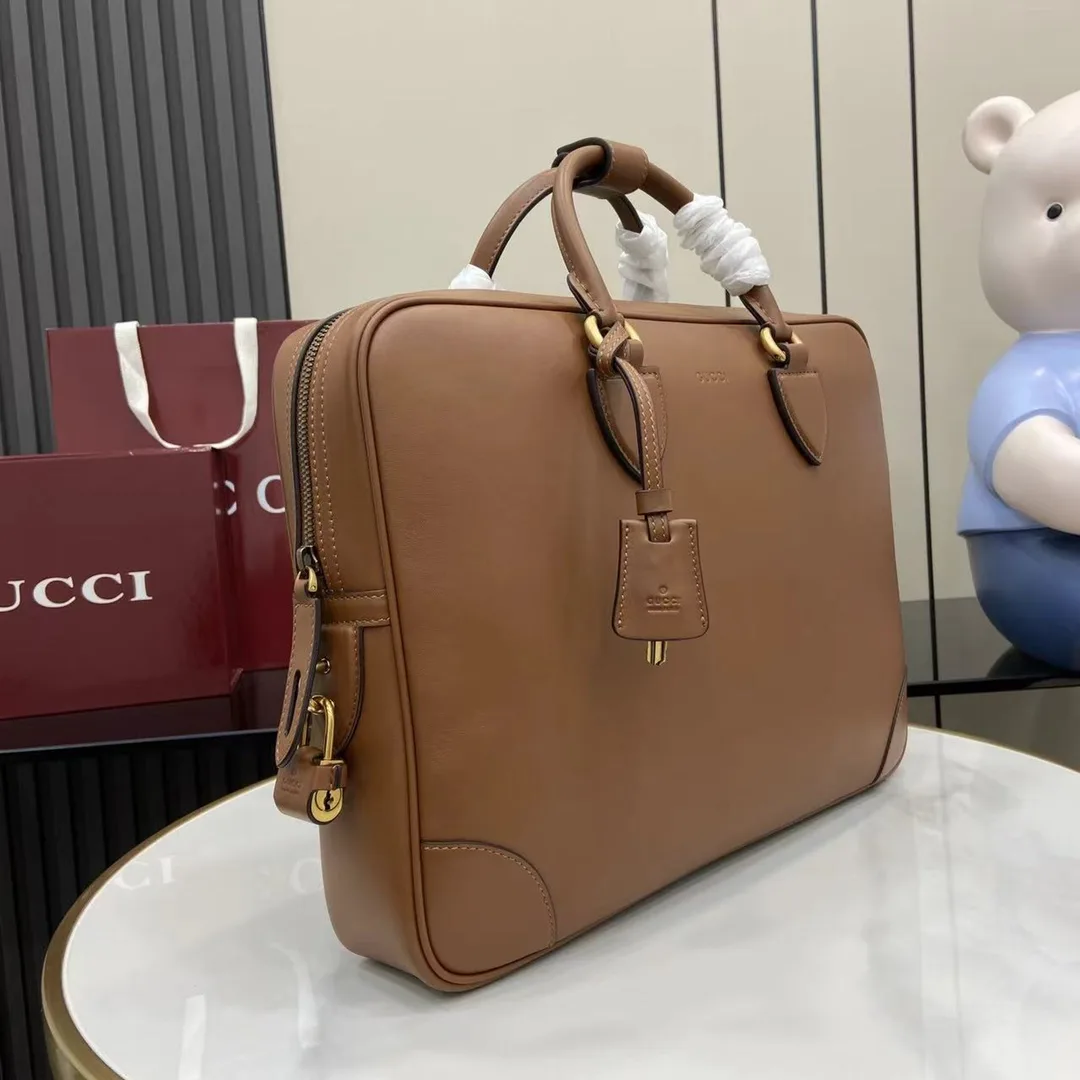 Gucci Brown Calfskin Tote Bag product photo from LabelPicks