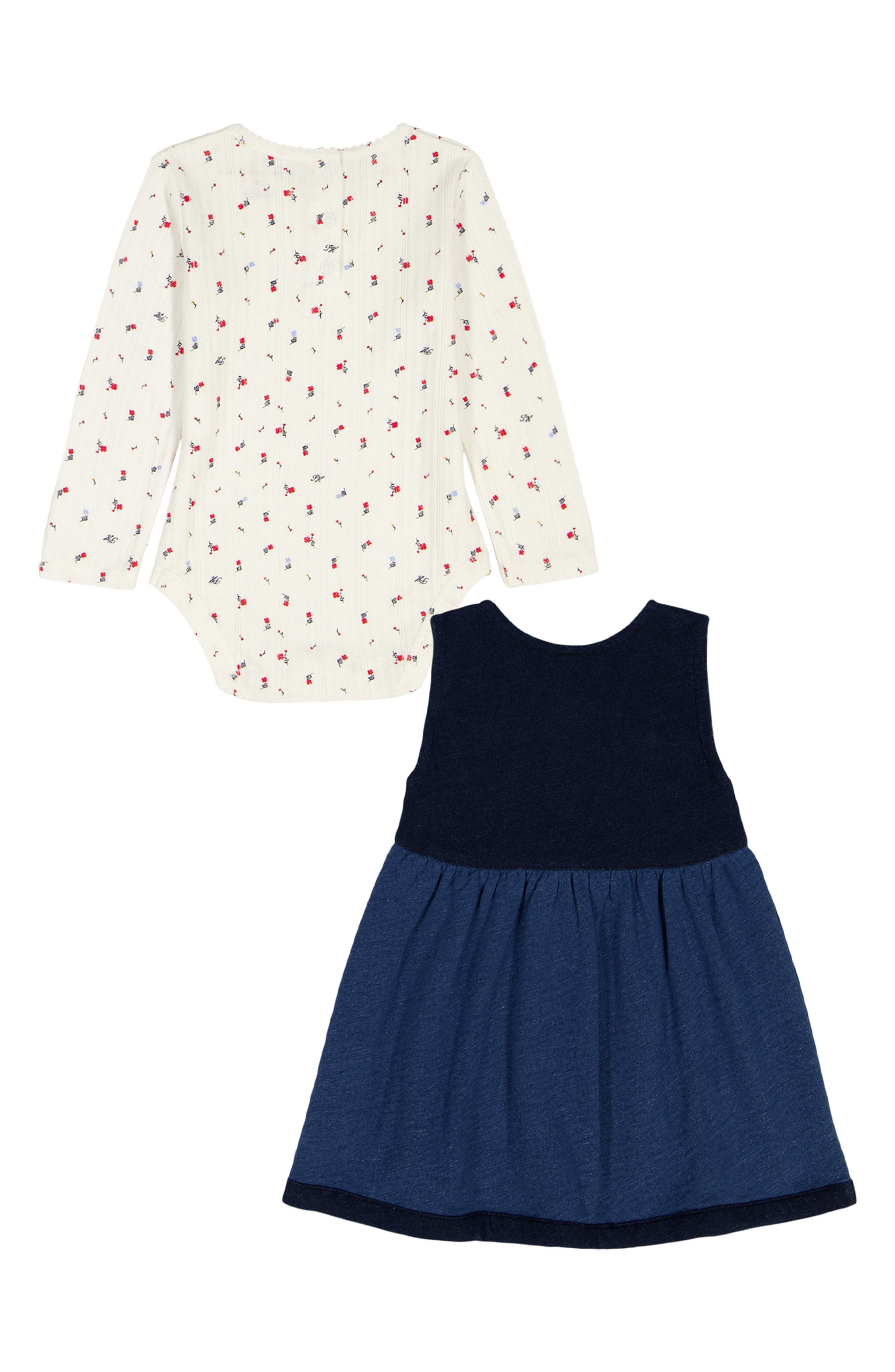 Tommy Hilfiger Pointelle Knit Bodysuit & Dress