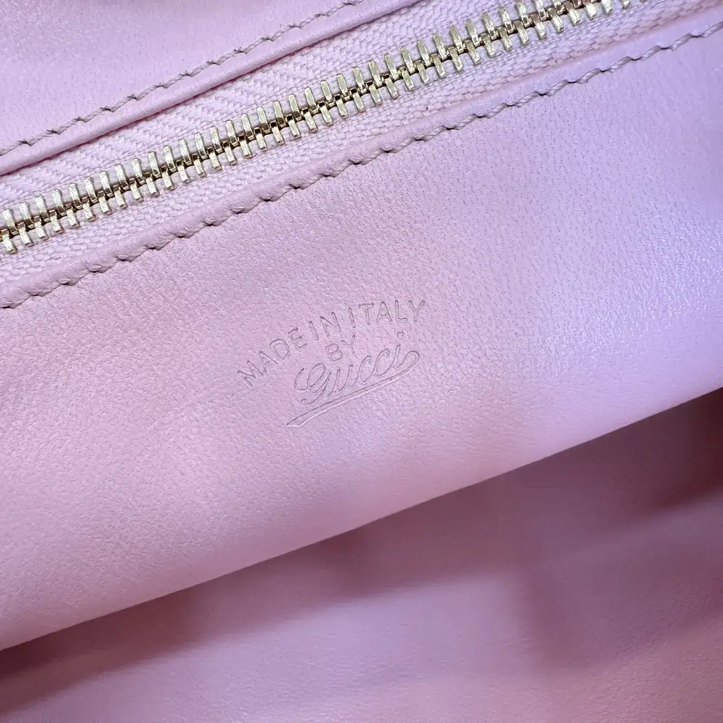 Gucci Pink Jackie Grained Leather Shoulder Bag product photo from LabelPicks