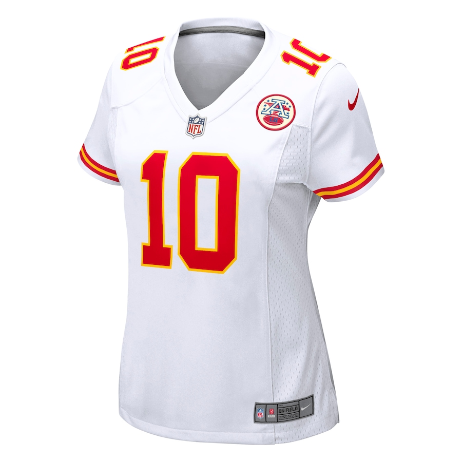 Isiah Pacheco Kansas City Chiefs Nike Women's Away Game Player Jersey - White