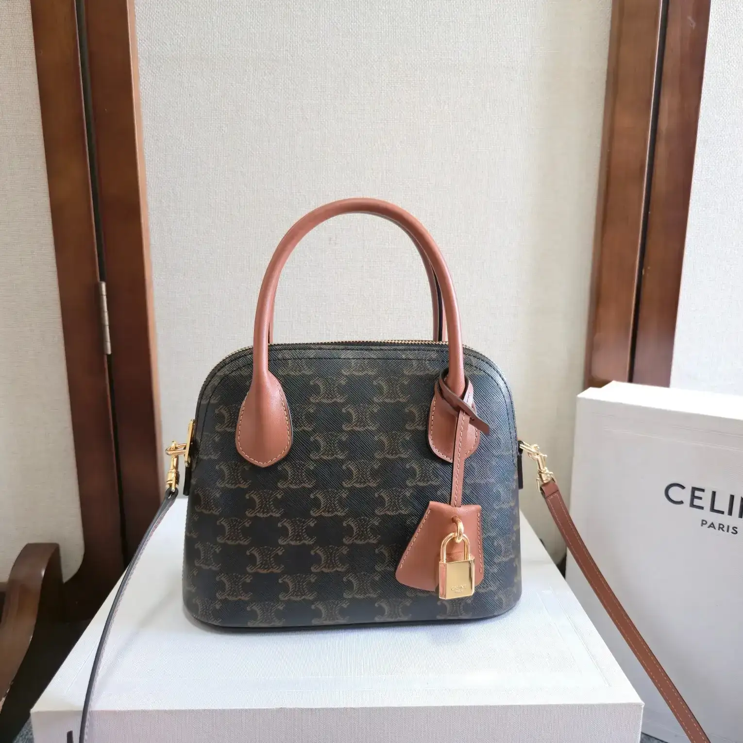 Celine Triomphe Canvas Crossbody Bag product photo from LabelPicks