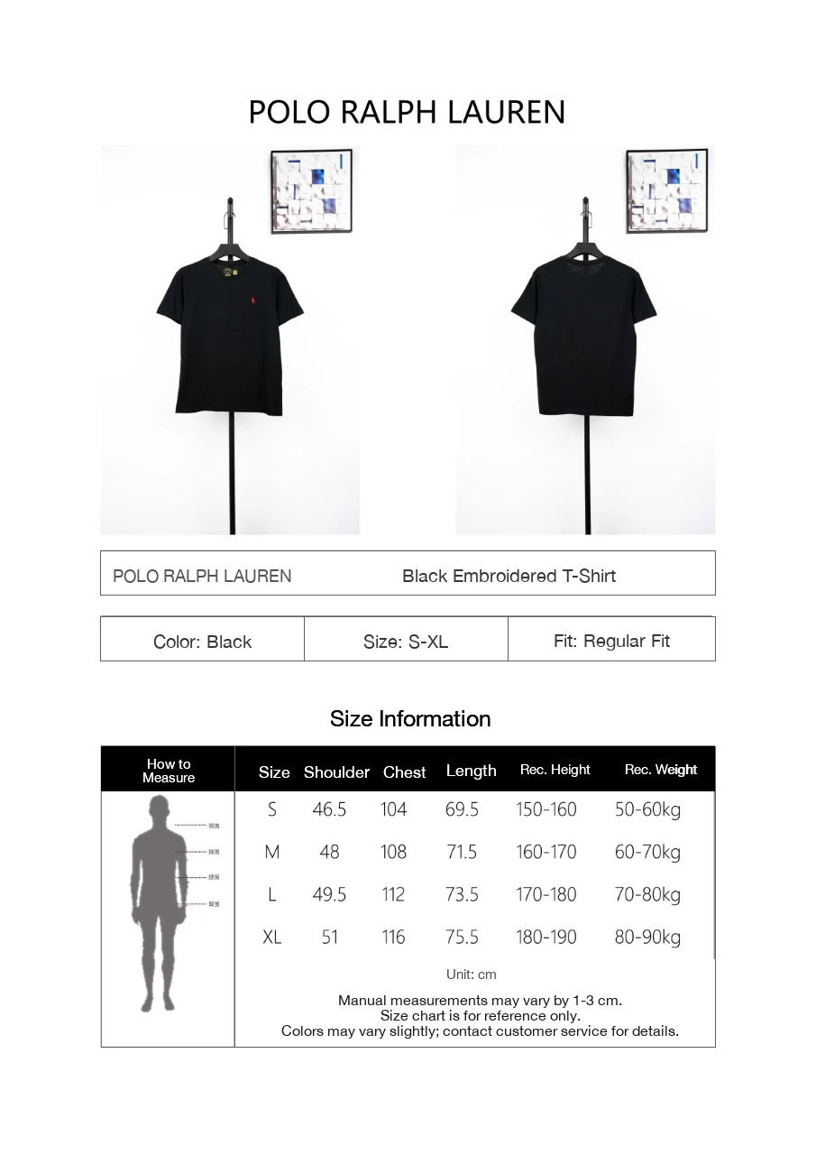 Ralph Lauren Black Pony Embroidered Crewneck T-Shirt product photo from LabelPicks