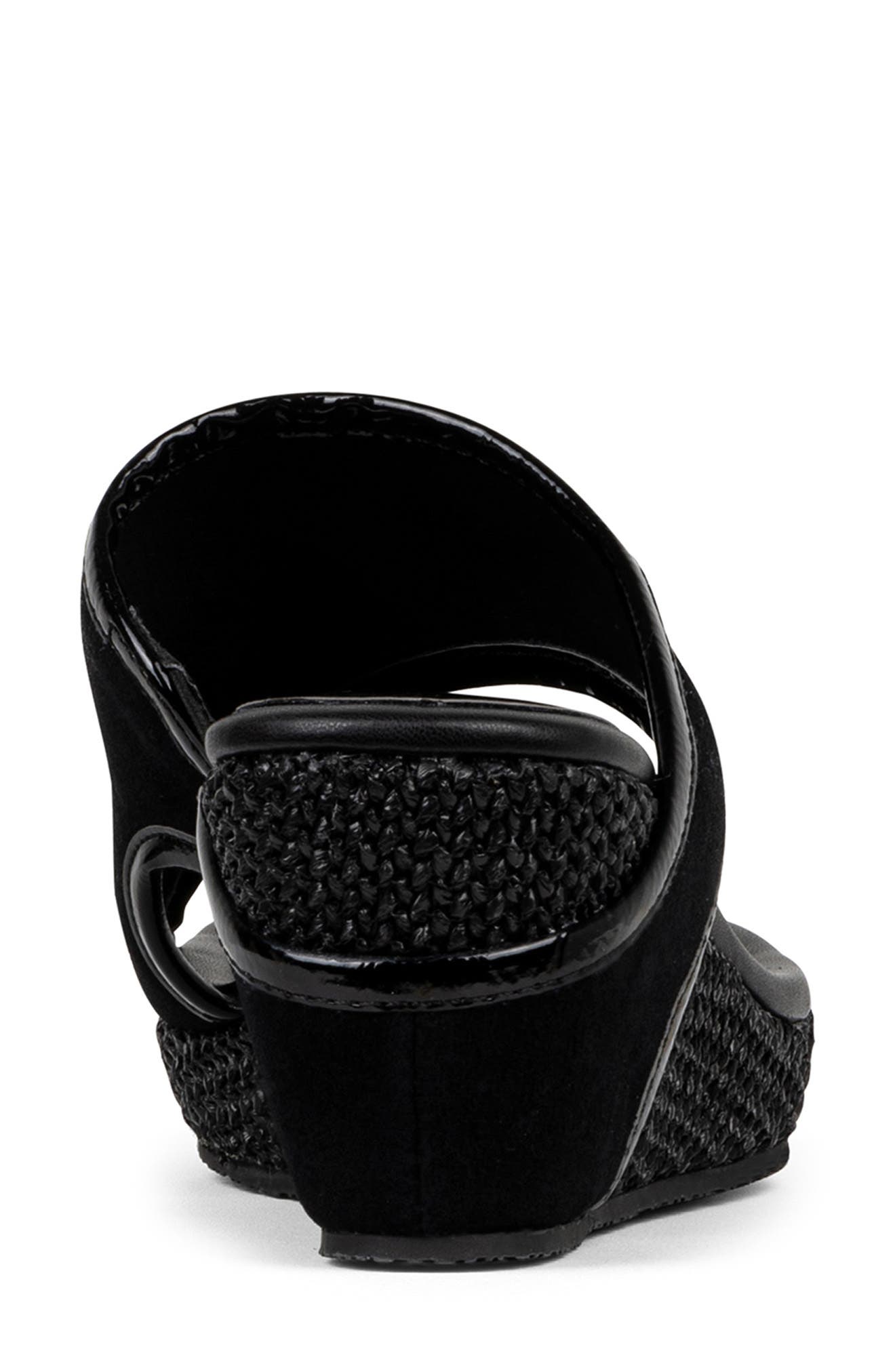 Donald Pliner Gyer Leather Wedge Sandal