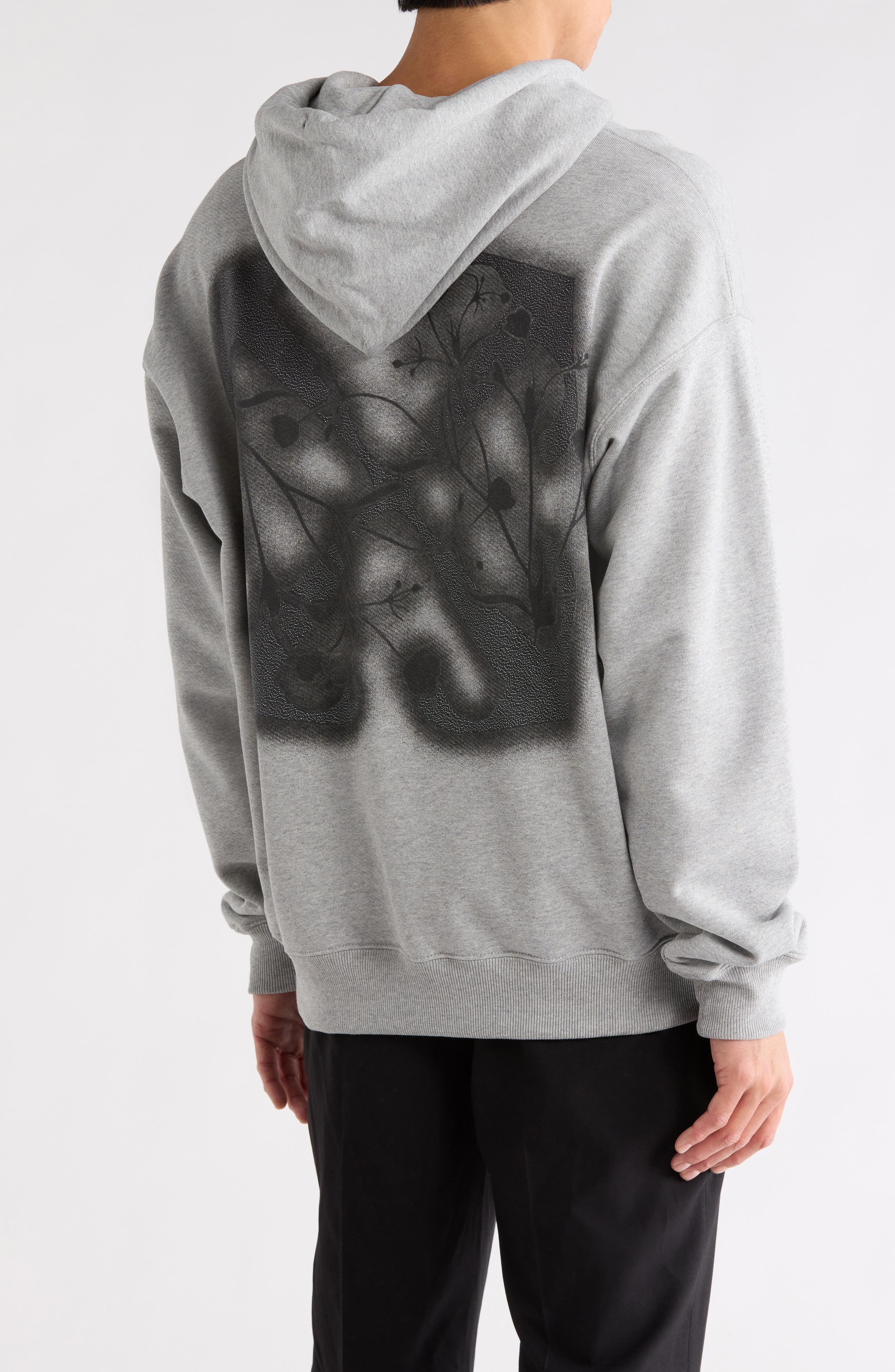 Off-White Flower Sketch Skate Hoodie