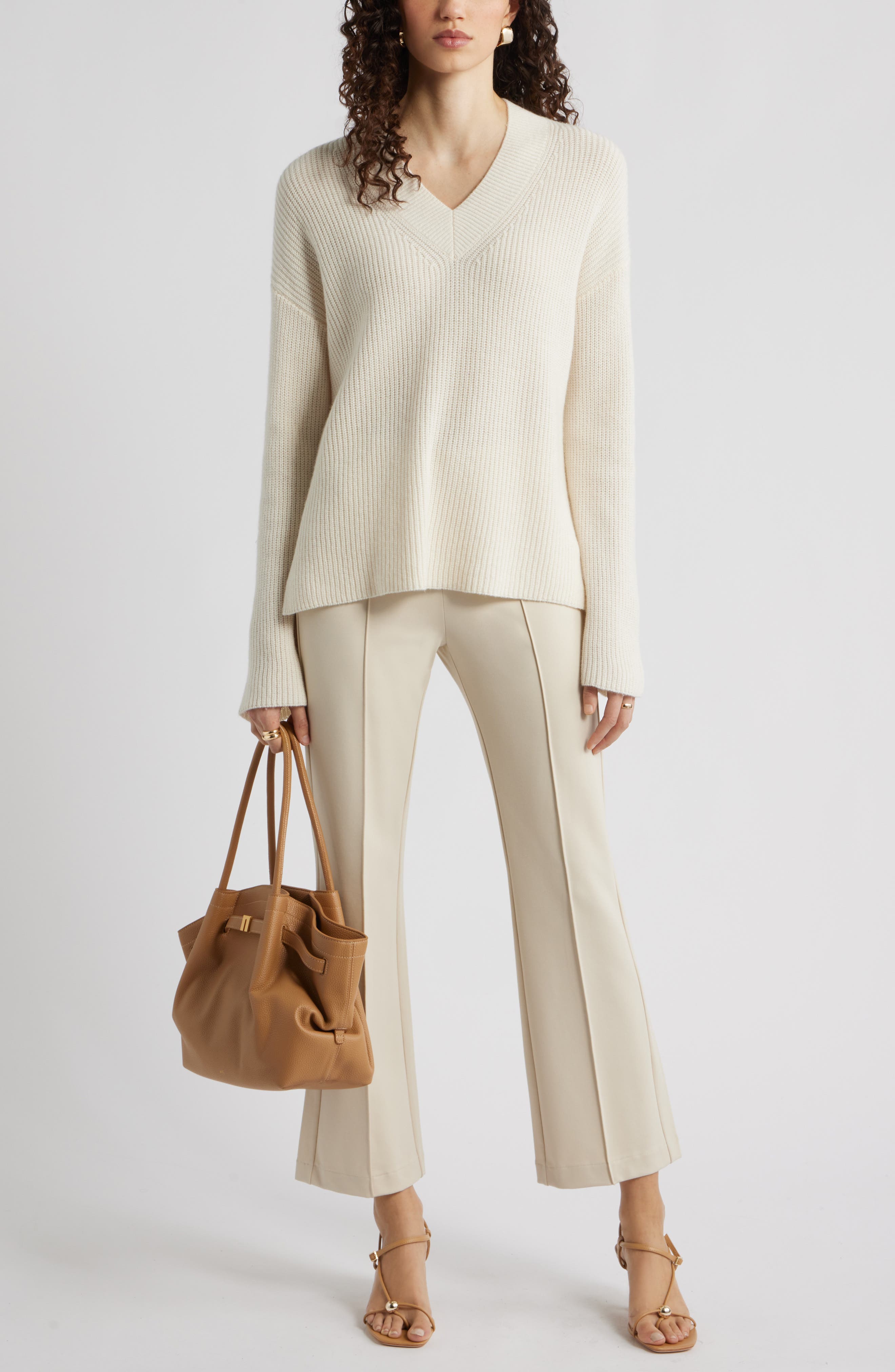 Nordstrom Relaxed Fit Wool & Cashmere Sweater