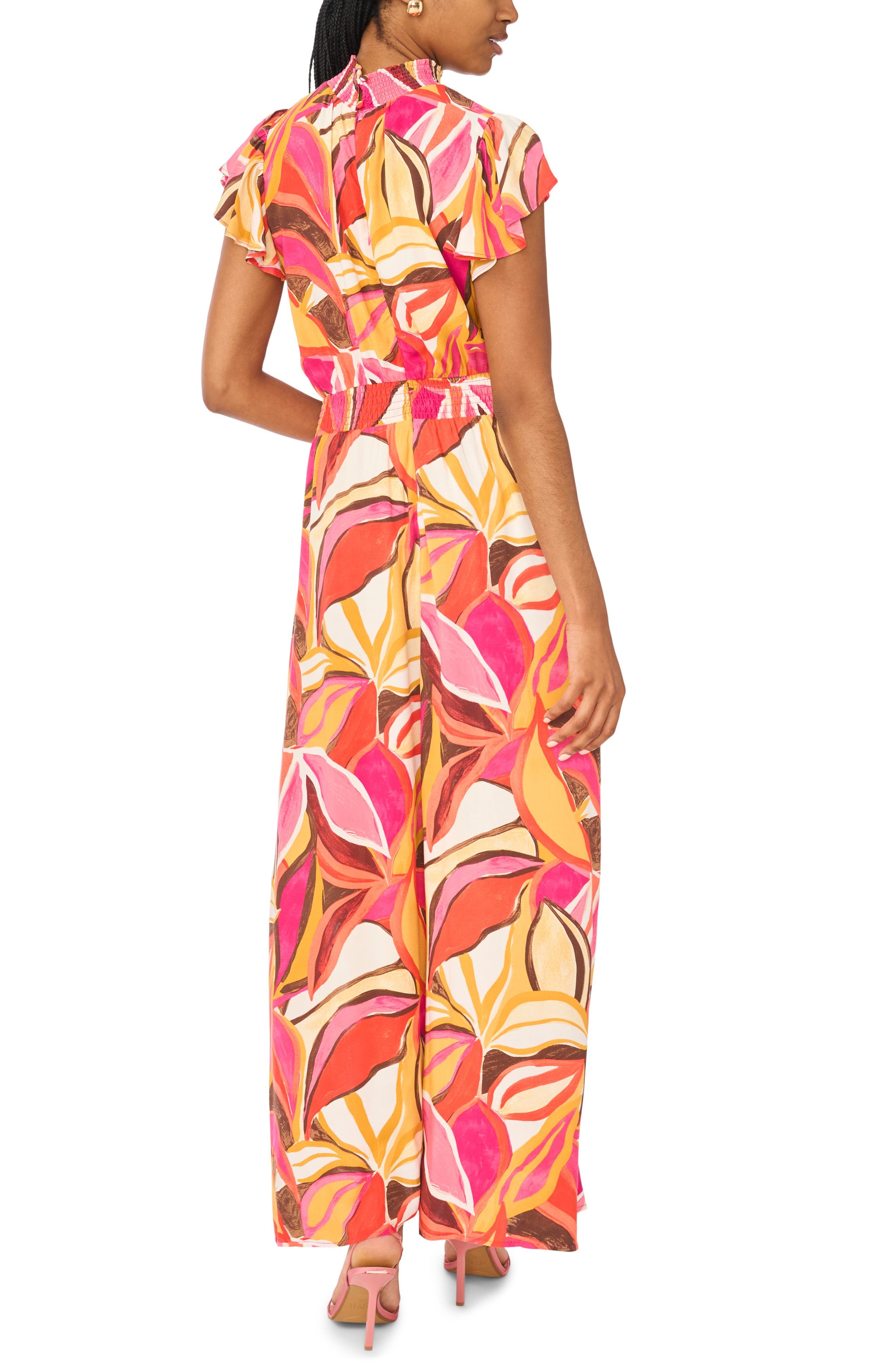 Halogen® Flutter Sleeve Jumpsuit