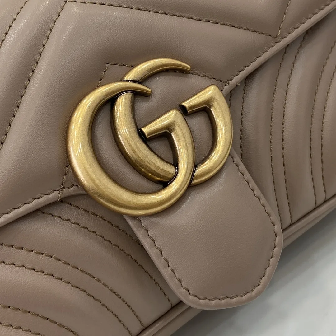 Gucci GG Supreme Canvas Marmont Crossbody Bag product photo from LabelPicks