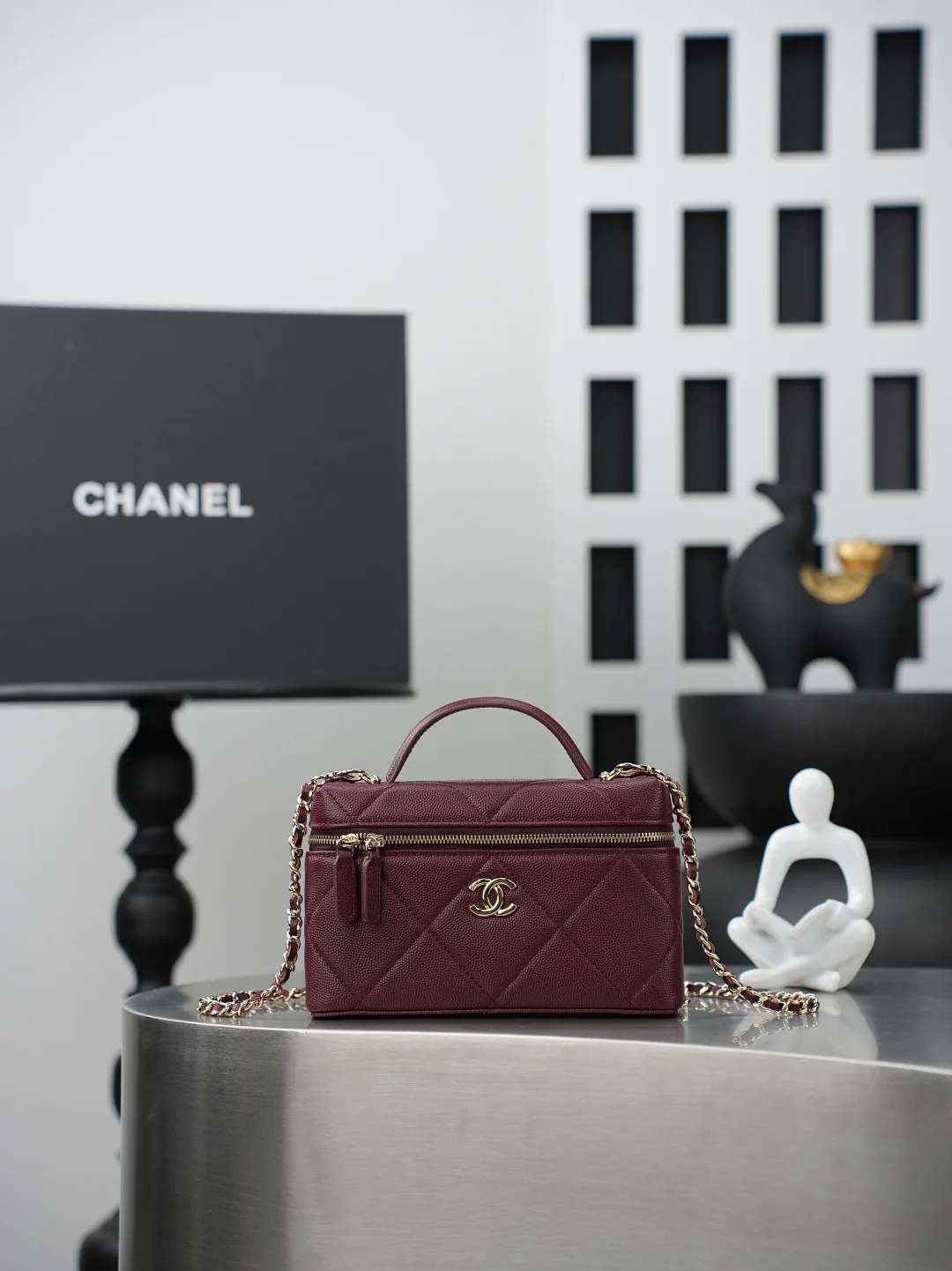 Chanel Quilted Leather Top Handle Bag product photo from LabelPicks