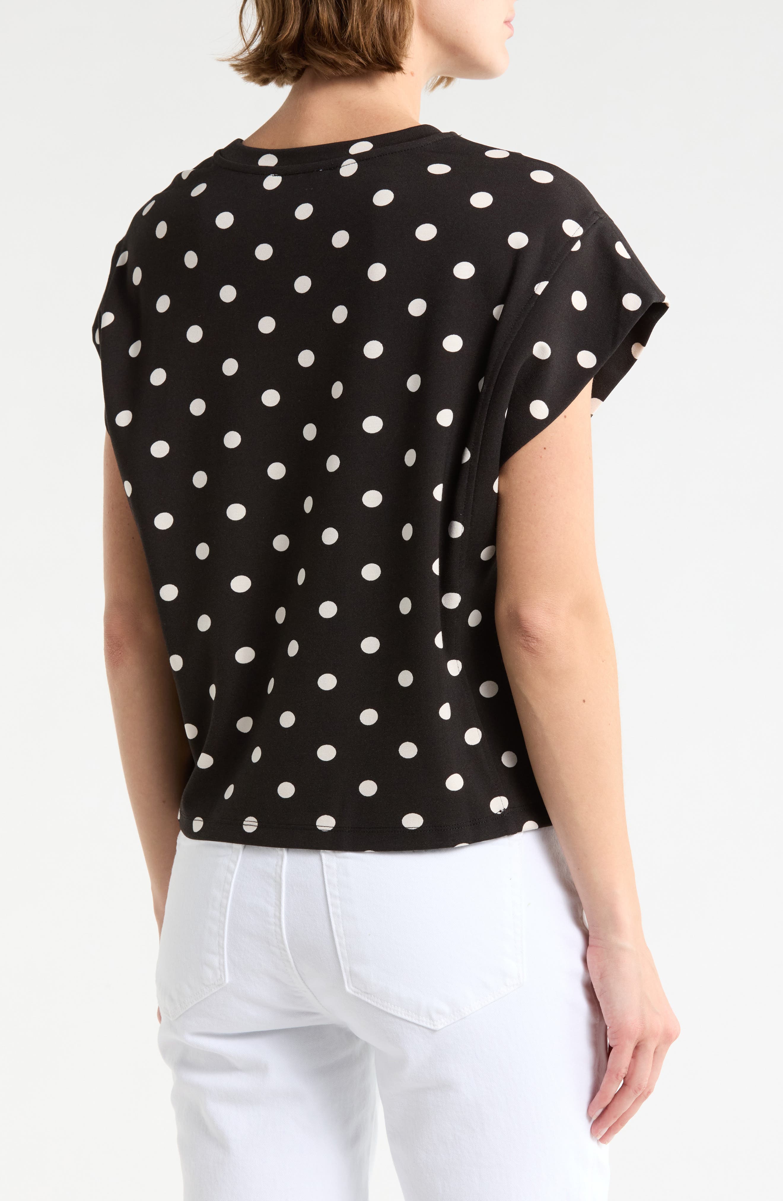 DR2 by Daniel Rainn Stripe Cap Sleeve Top