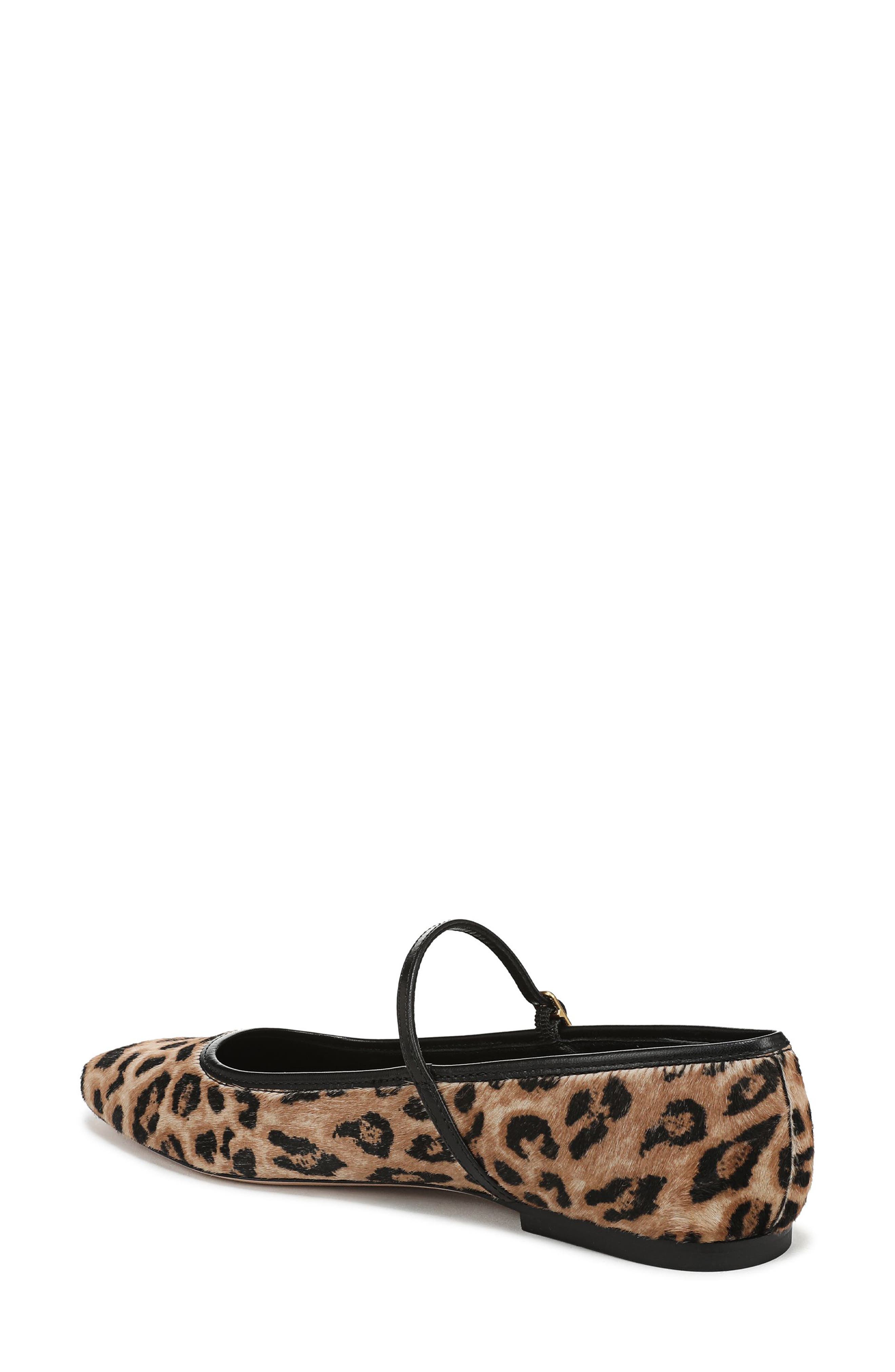 Veronica Beard Ellie Genuine Calf Hair Mary Jane Flat