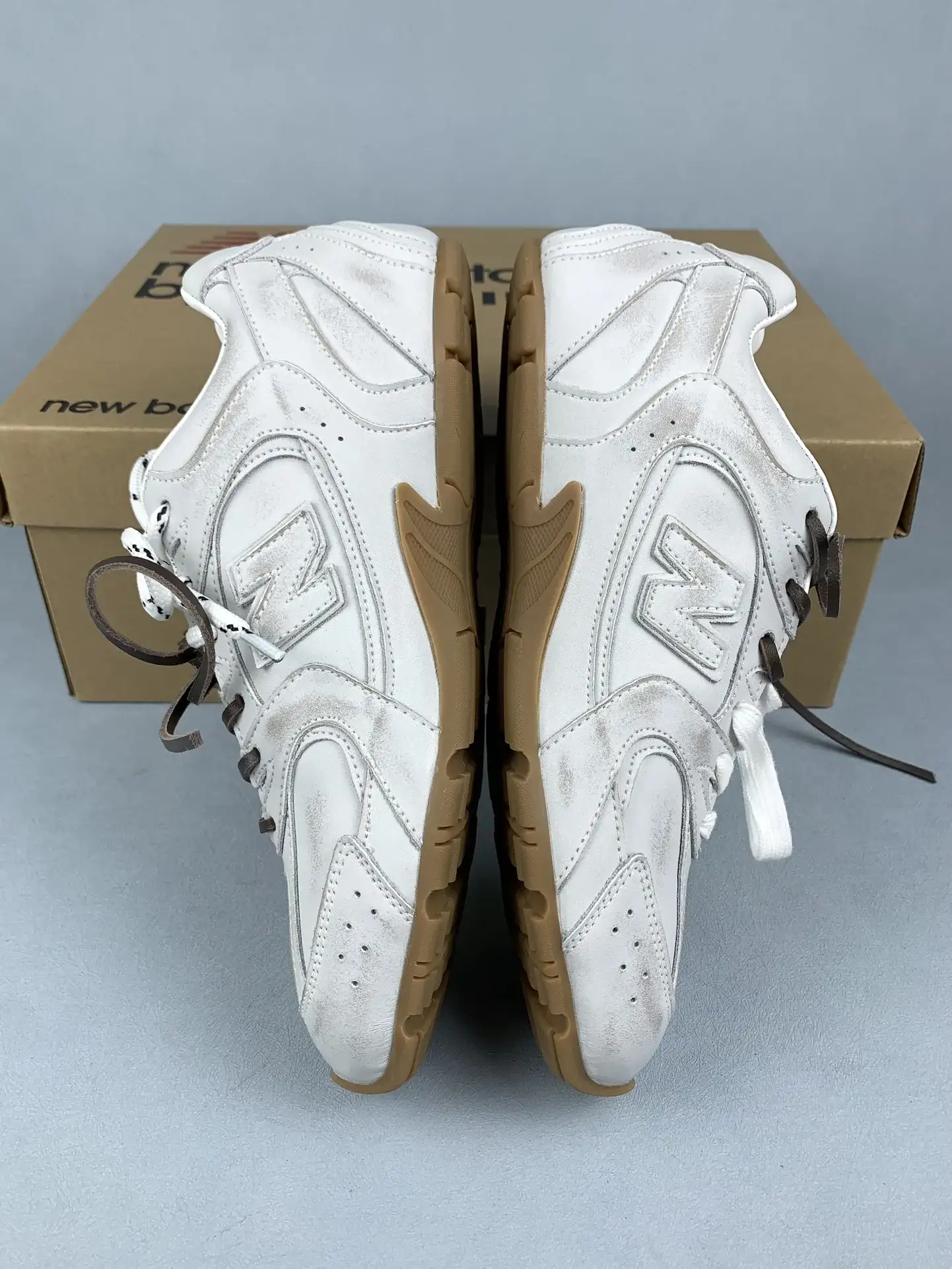 New Balance X Miu Miu 530 leather sneakers product photo from LabelPicks