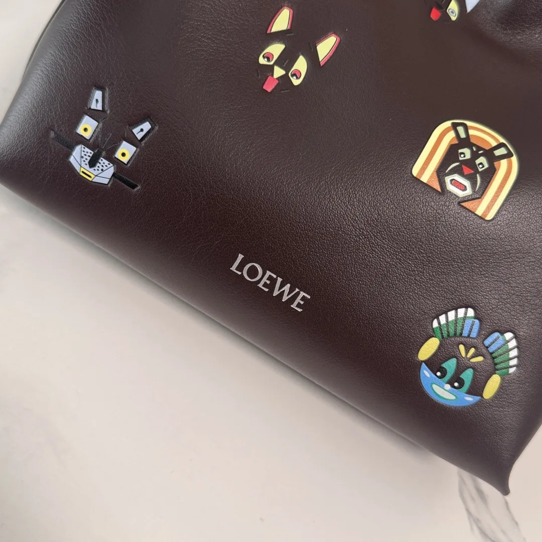 Loewe Gold Flamenco Calfskin Bucket Bag product photo from LabelPicks