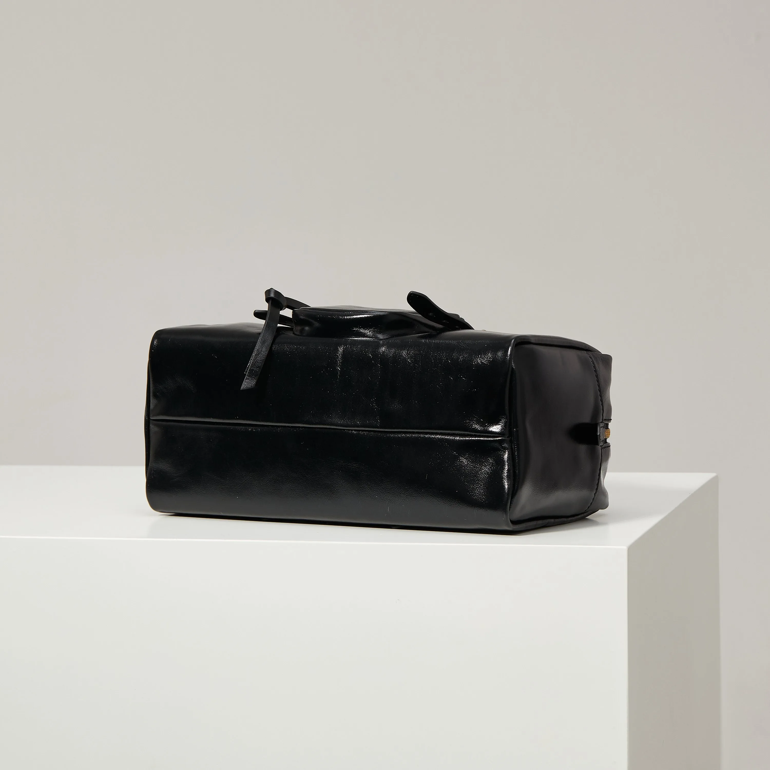 Prada Black Top Handle Bag product photo from LabelPicks
