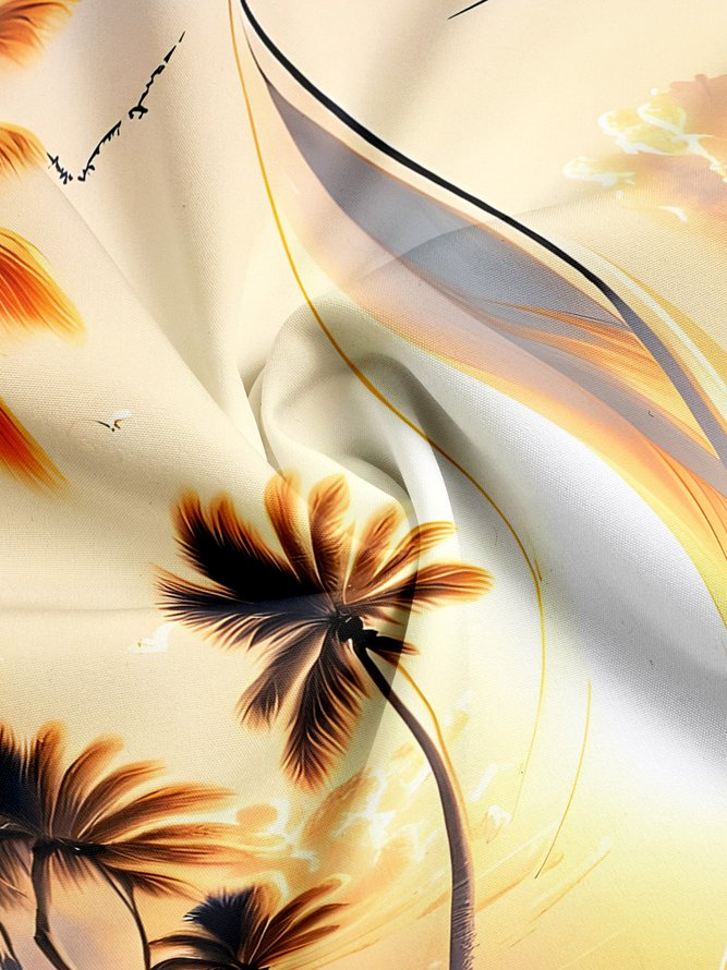 Coconut Tree Aloha Shirt