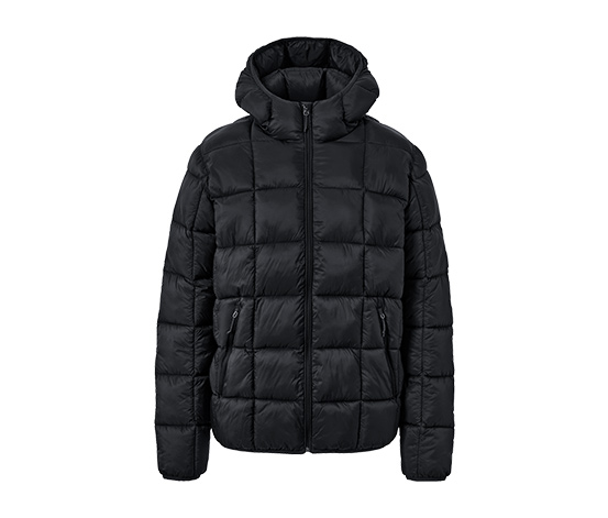 Steppjacke, schwarz