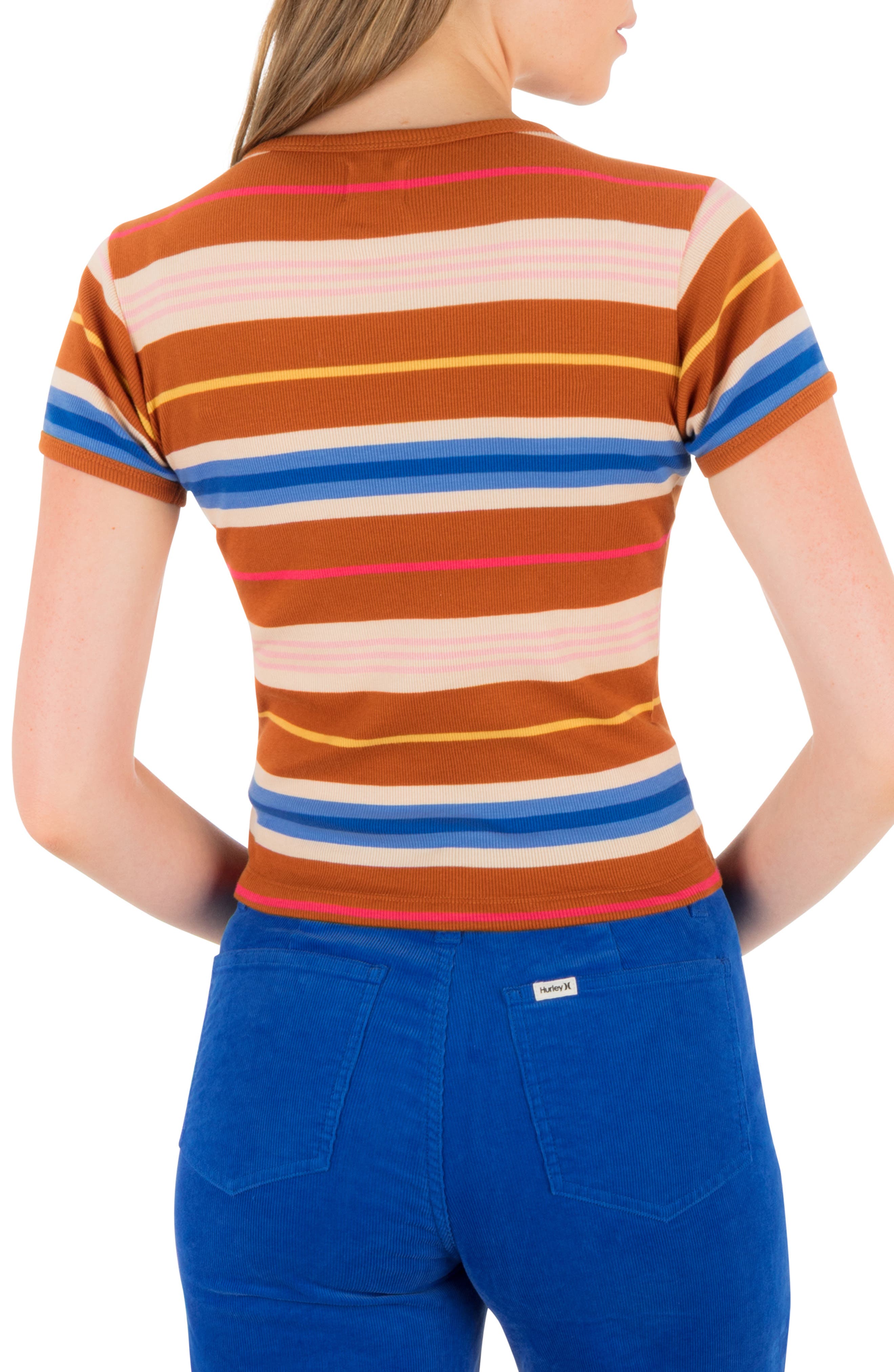 Hurley Just a Girl Fitted T-Shirt