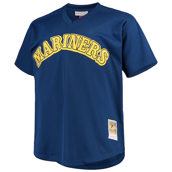 Ken Griffey Jr. Seattle Mariners Big & Tall Cooperstown Collection Mesh Batting Practice Jersey - Royal