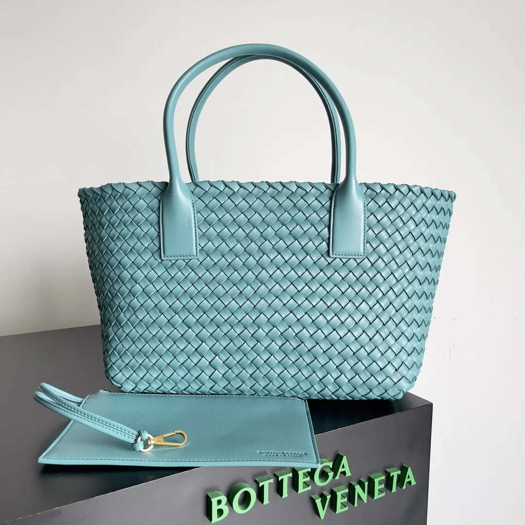 Bottega Veneta Cabat Intrecciato Woven Leather Tote Bag product photo from LabelPicks