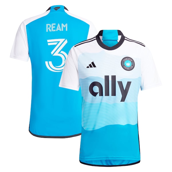 Tim Ream Charlotte FC adidas 2024 The Carolina Kit: Explore Replica Player Jersey - Blue