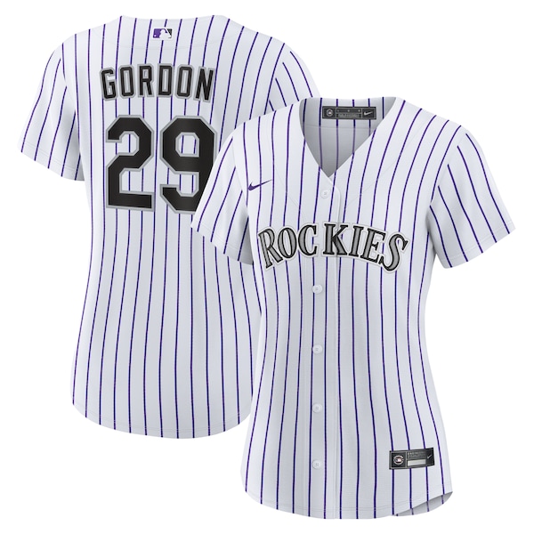 Tanner Gordon Colorado Rockies Nike Women's Home Replica Jersey - White