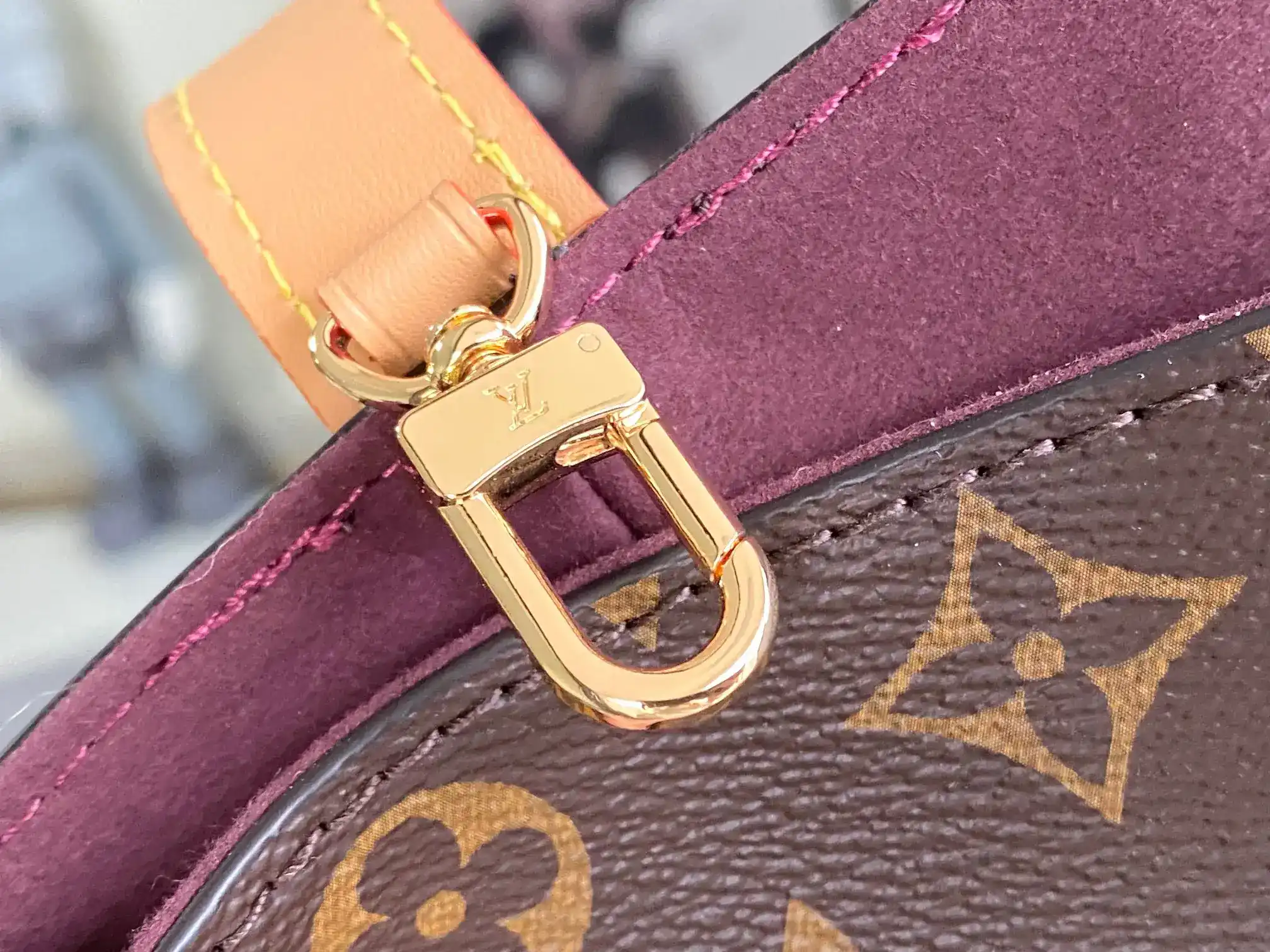 Louis Vuitton Canvas and Leather Bucket Bag product photo from LabelPicks