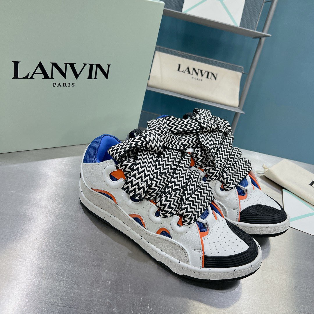 LANVIN CURB SNEAKERS