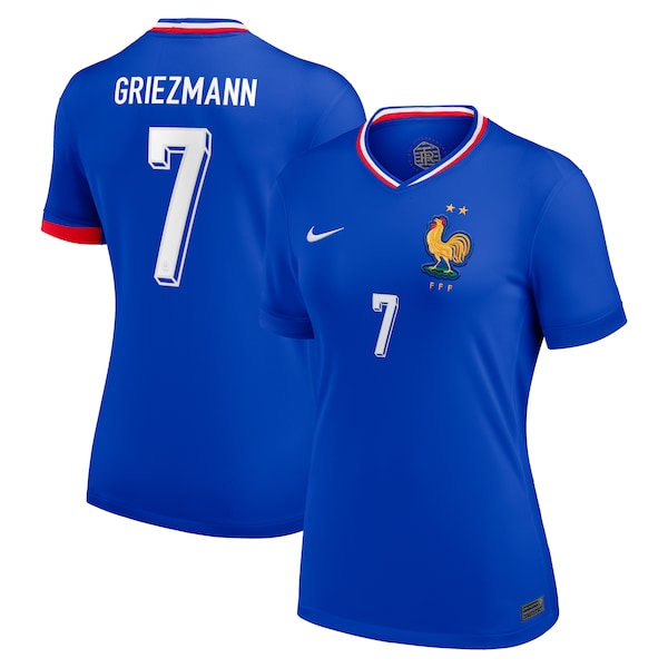 Antoine Griezmann France National Team Nike Women's 2024 Home Replica Jersey - Blue