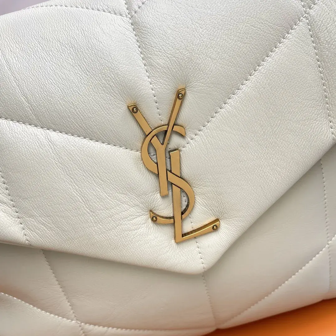 Saint Laurent Loulou White Quilted Leather Shoulder Bag product photo from LabelPicks