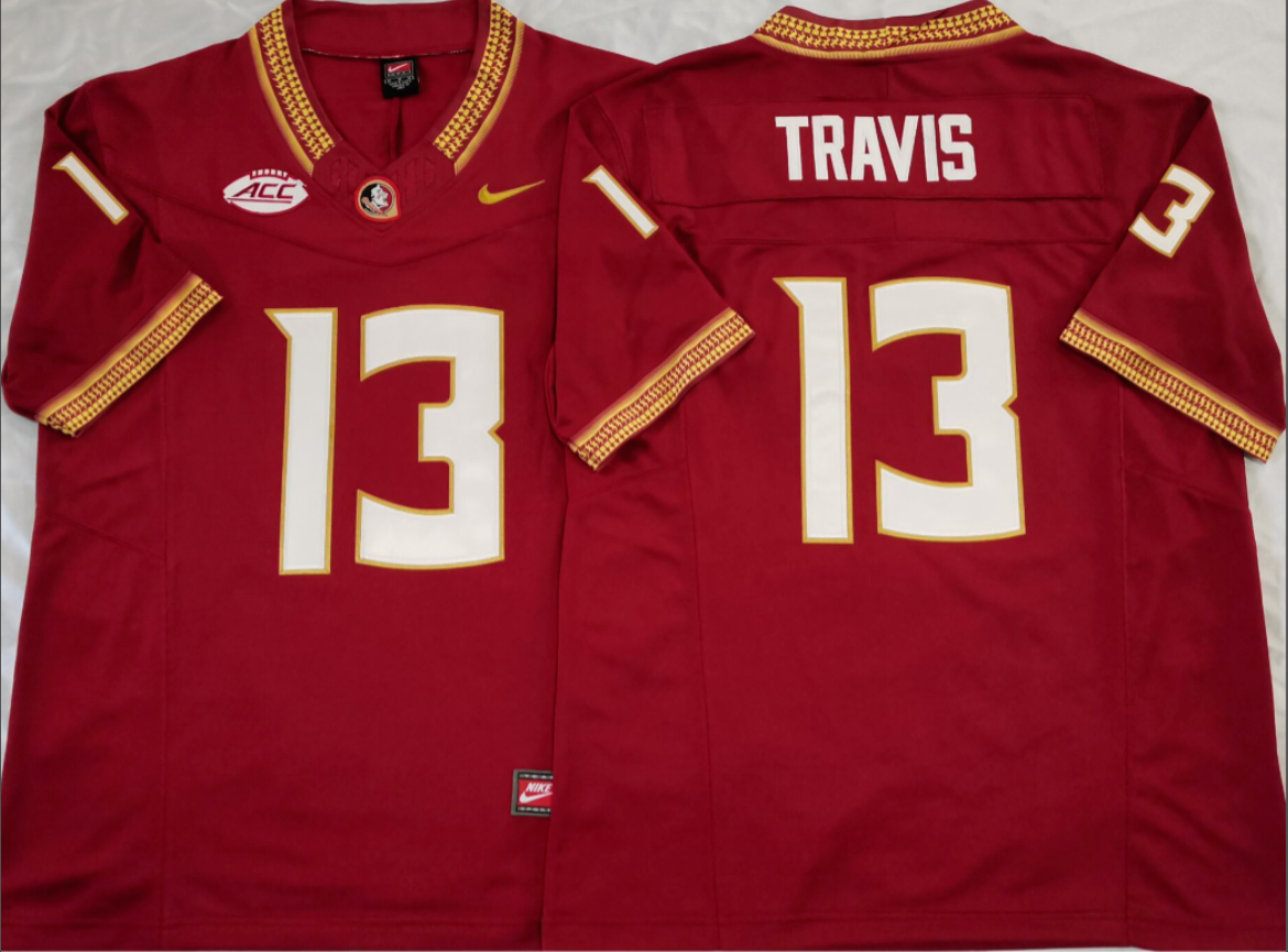 Jordan Travis  NCAA Florida State Seminoles Nike Vapor Limited Jersey