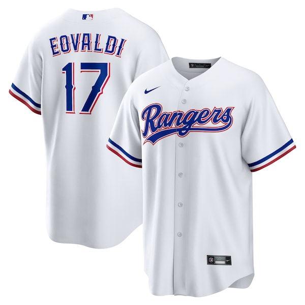Nathan Eovaldi Texas Rangers Nike Home Replica Jersey - White