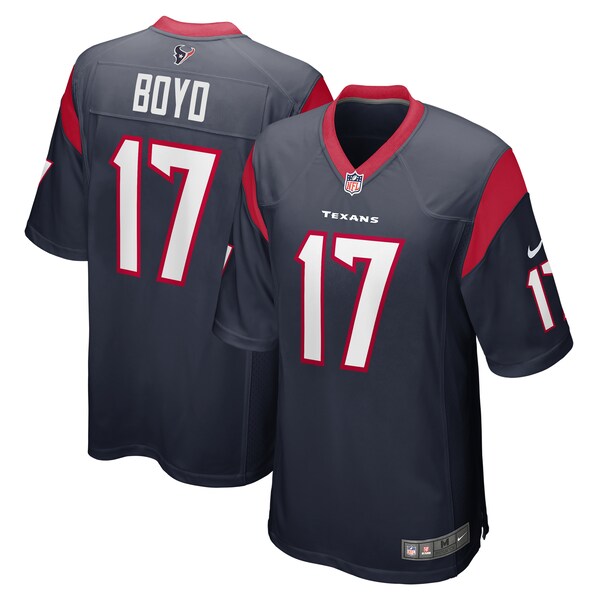 Kris Boyd Houston Texans Nike  Game Jersey -  Navy