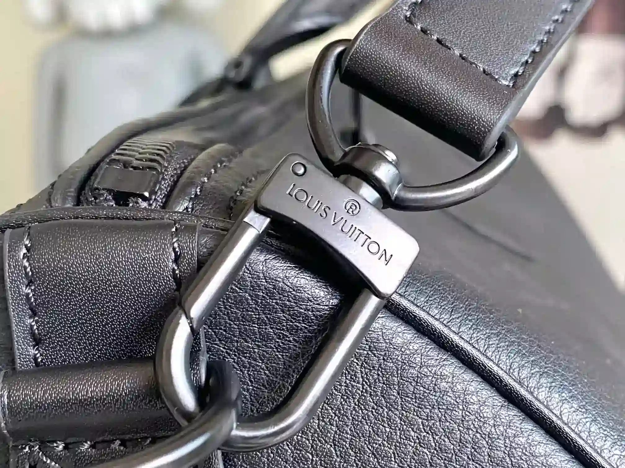 Louis Vuitton Black Speedy Lambskin Top Handle Bag product photo from LabelPicks