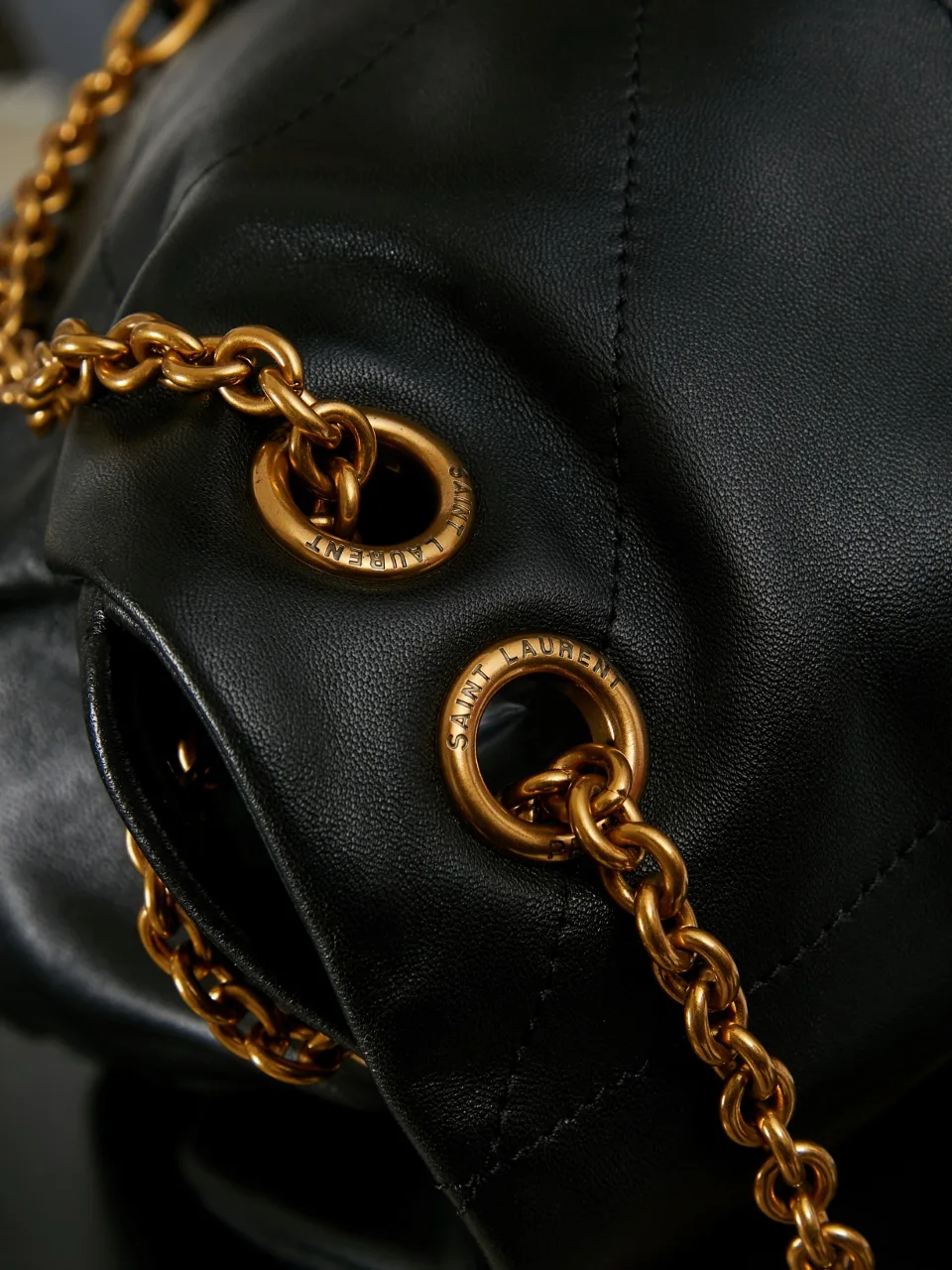 Saint Laurent Lambskin Jamie Shoulder Bag product photo from LabelPicks