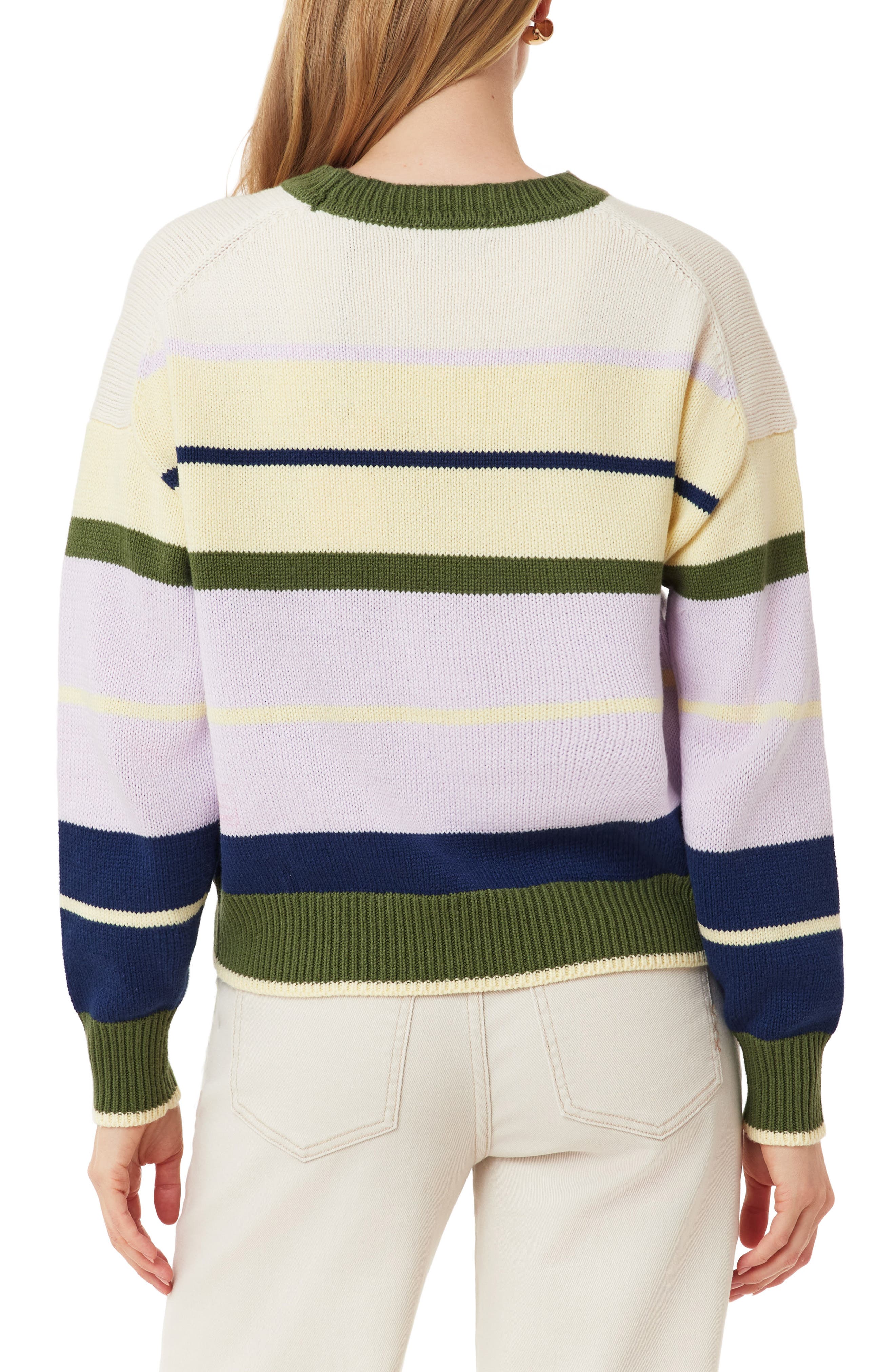 Scotch & Soda Stripe Crewneck Sweater