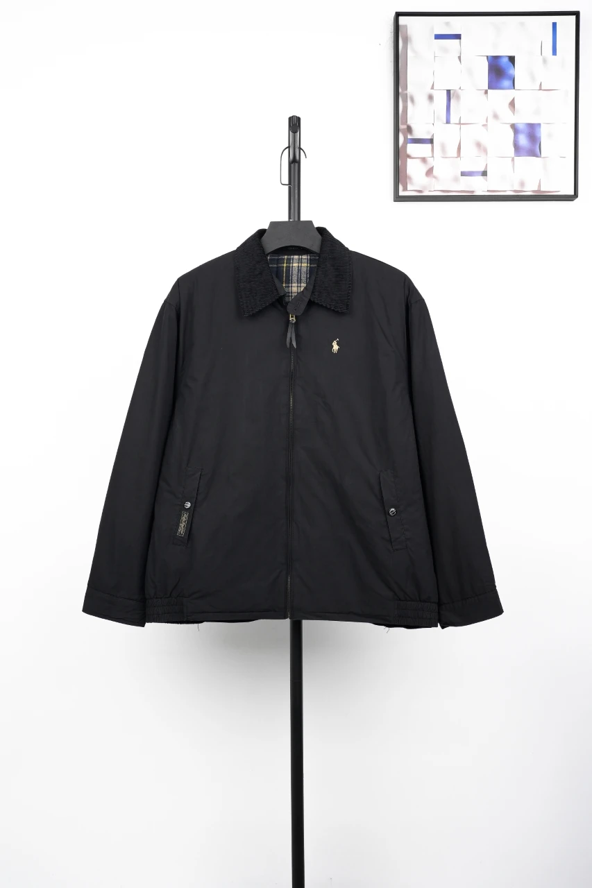 Ralph Lauren Black Pony Embroidered Lightweight Padded Jacket product photo from LabelPicks