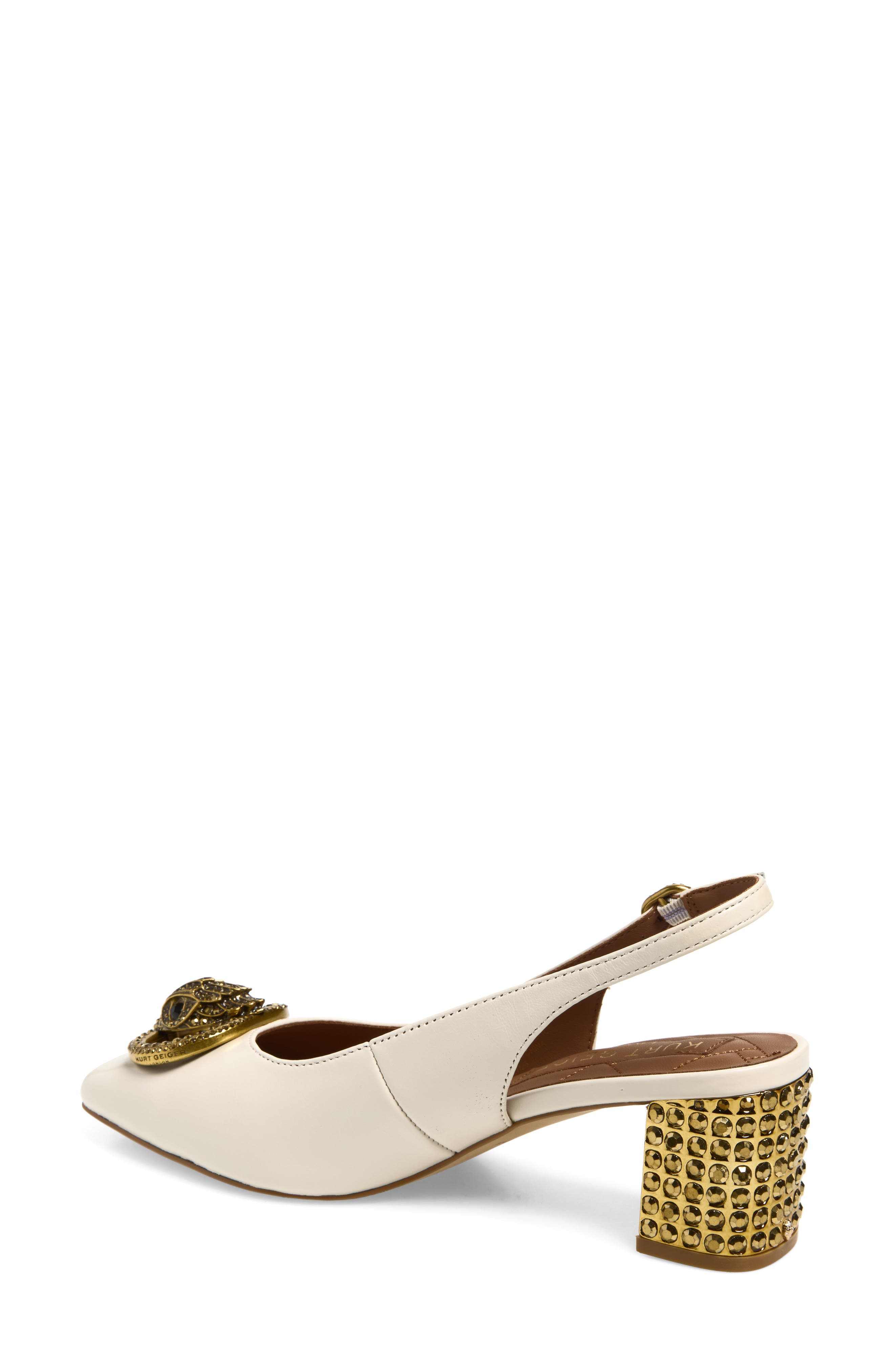 Kurt Geiger London Chelsea Block Heel Slingback Pump