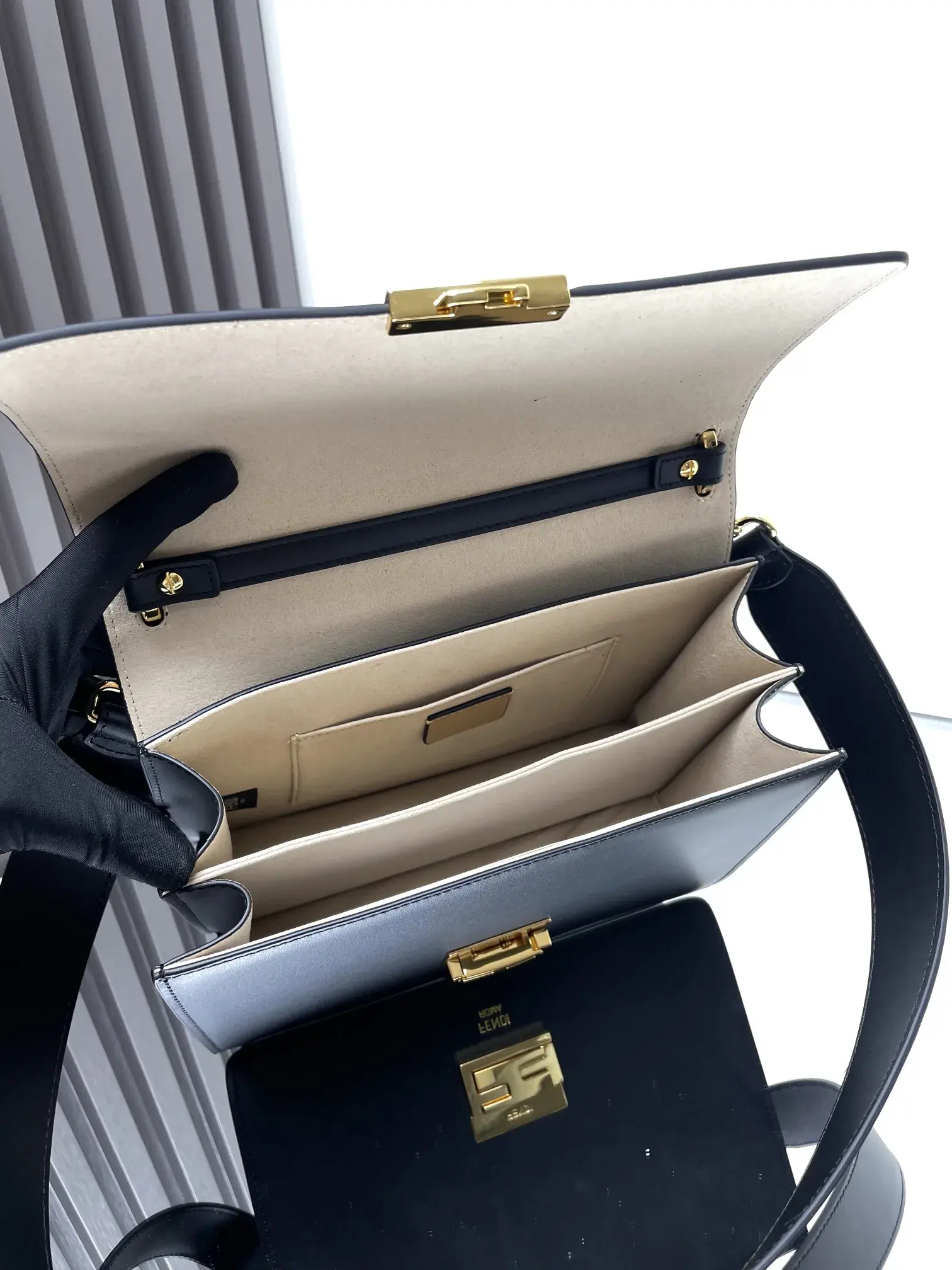 Fendi Monogram Canvas Shoulder Bag product photo from LabelPicks