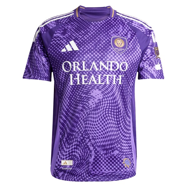 Robin Jansson Orlando City SC adidas 2025 Perfect Storm Authentic Player Jersey - Purple