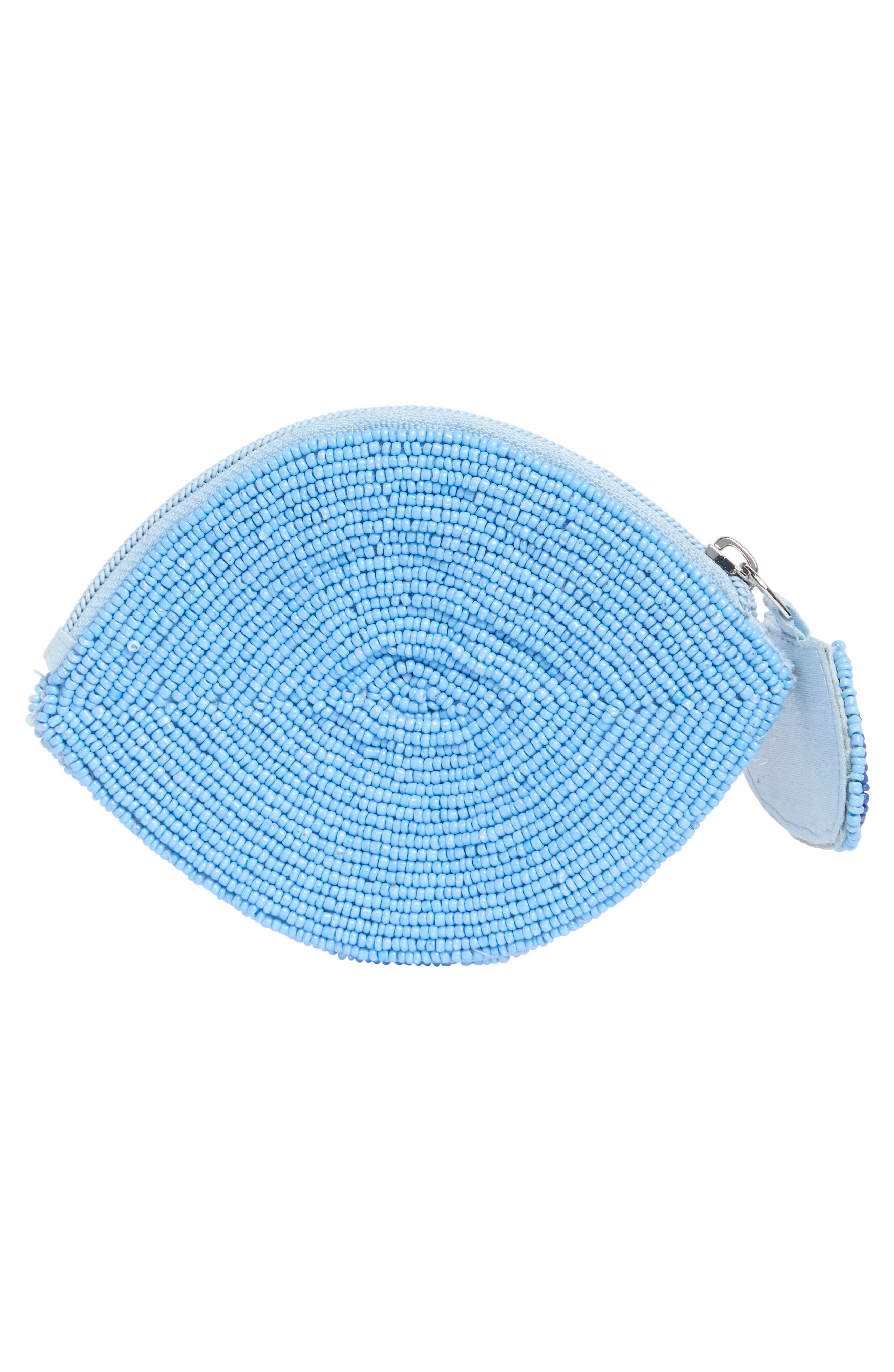 Collection XIIX Fish Beaded Zip Pouch