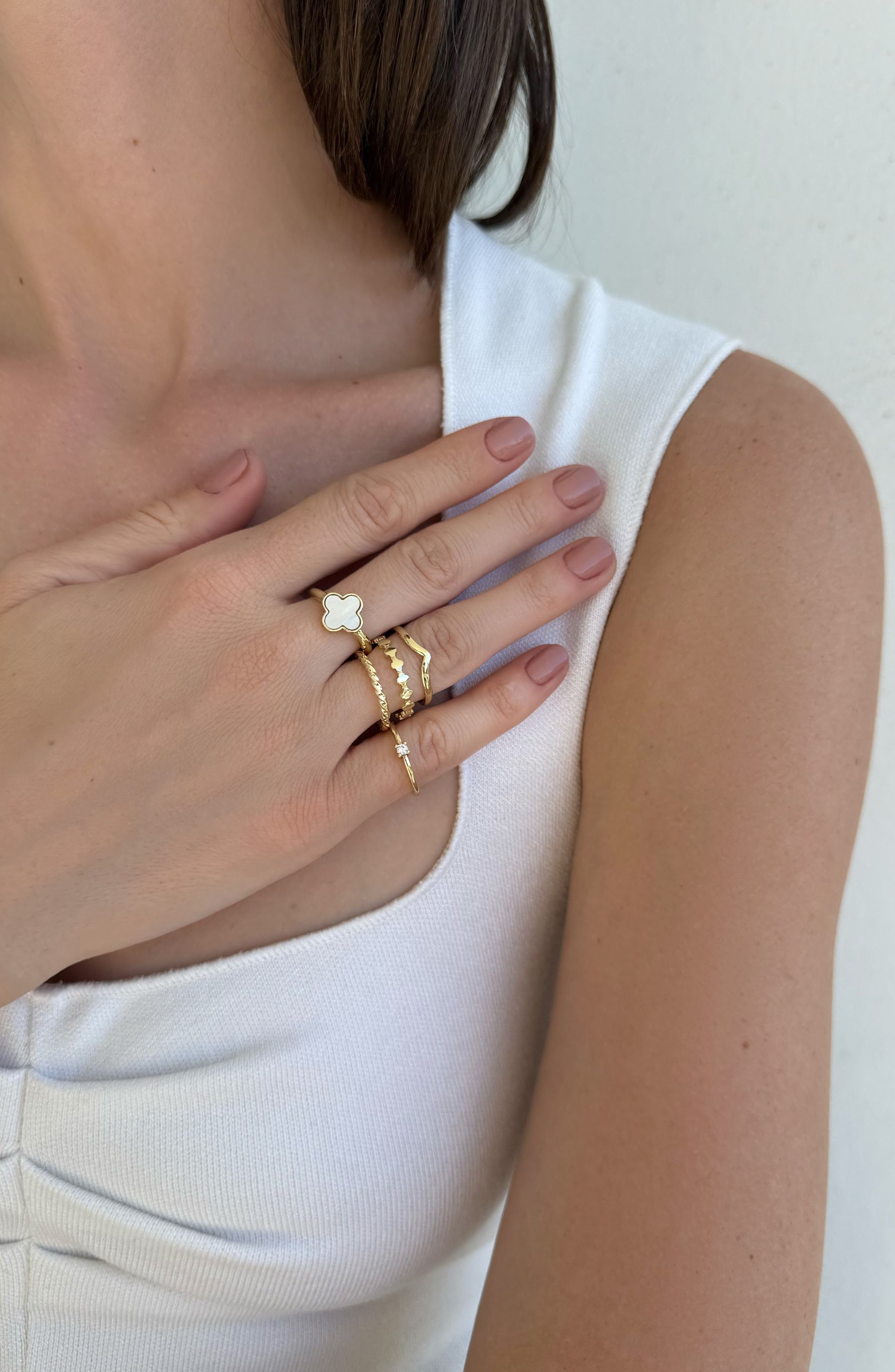 Adornia 5-Pack Rings