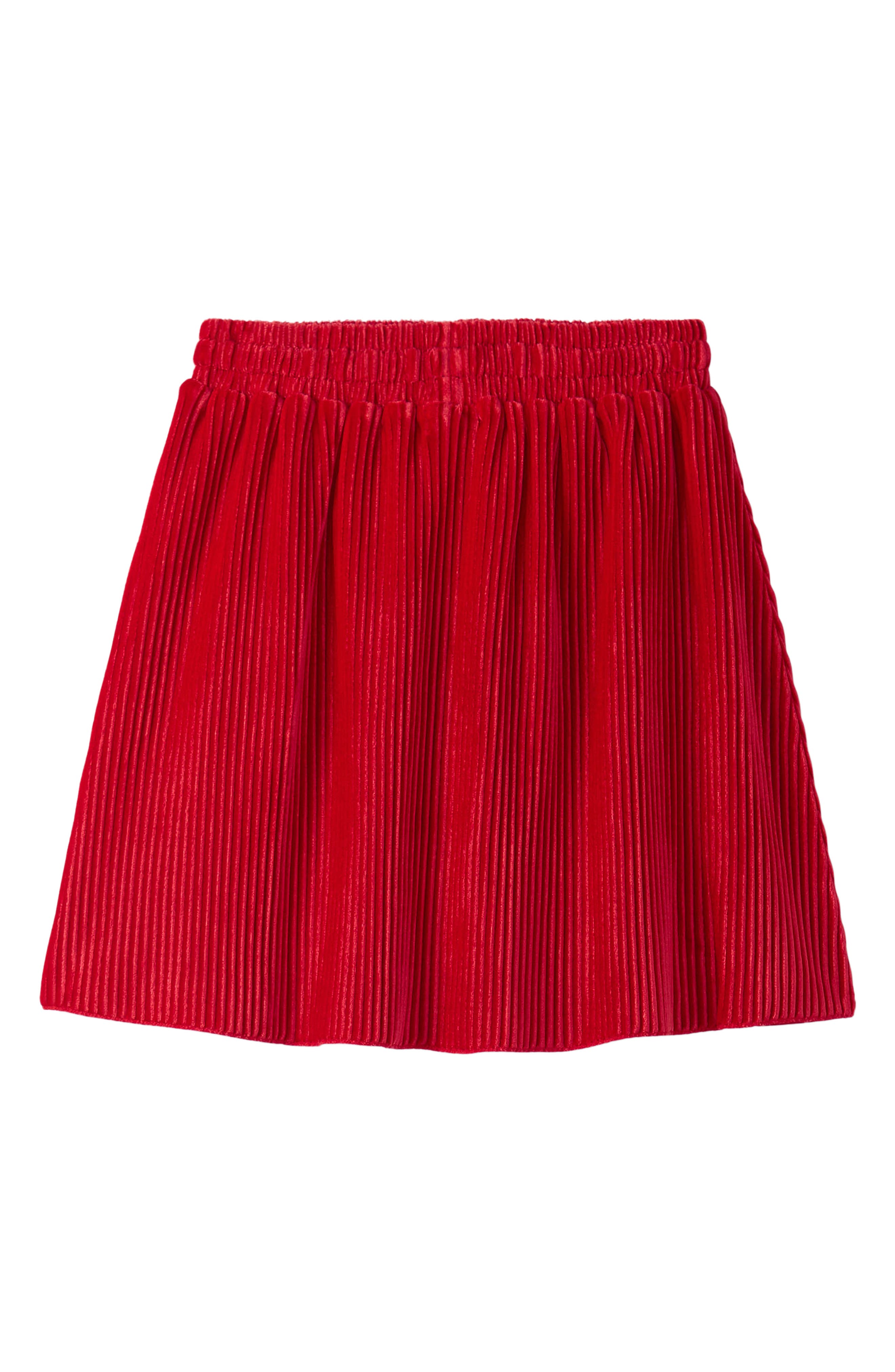 Hatley Kids' Chex Pleated Velour Skirt