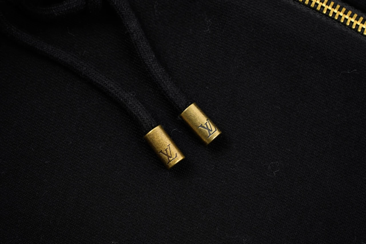 Louis Vuitton Black Reversible Sherpa Hooded Vest product photo from LabelPicks