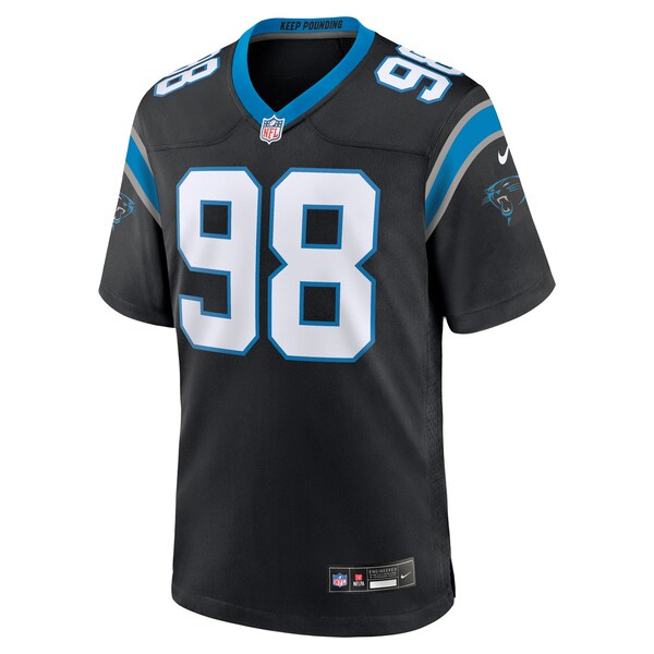 D.J. Wonnum Carolina Panthers Nike  Game Jersey -  Black