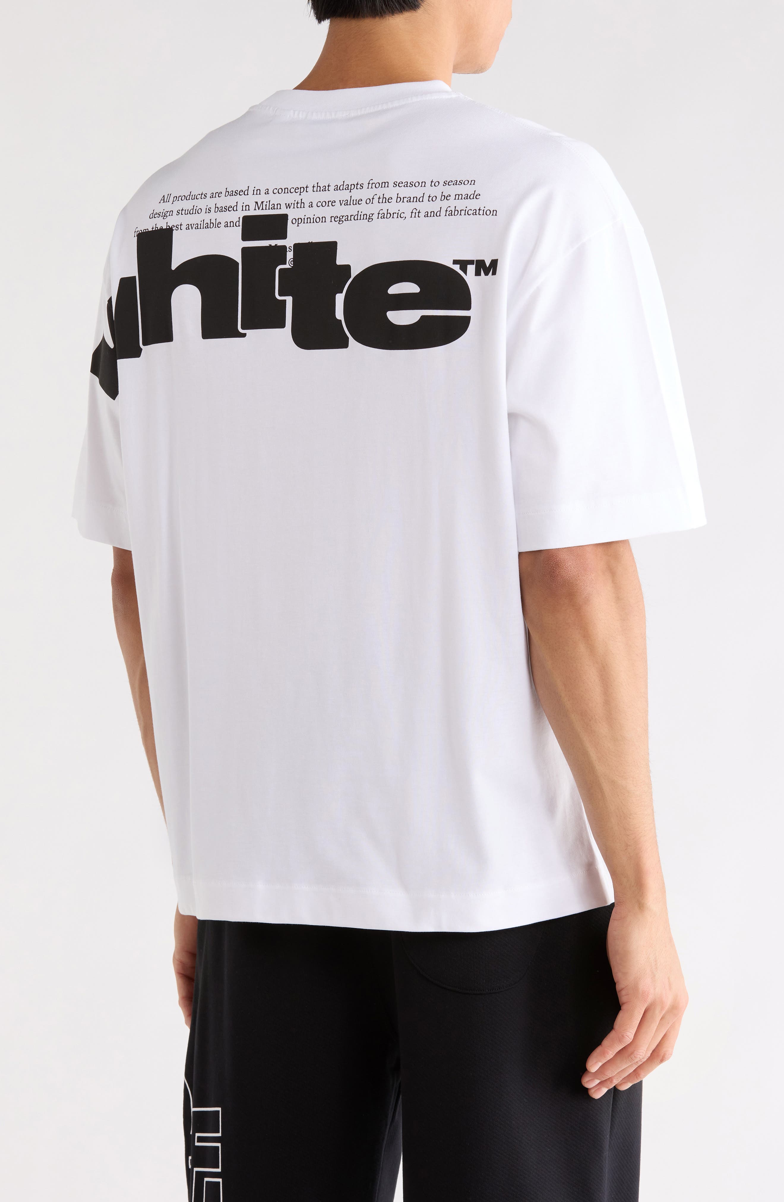 Off-White Shared Logo Skate Graphic T-Shirt