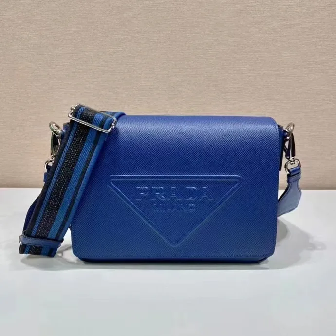 Prada Grained Leather Crossbody Bag product photo from LabelPicks