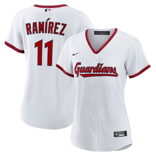 Jose Ramirez Cleveland Guardians Nike Women's Home Replica 2.0 Player Jersey - White