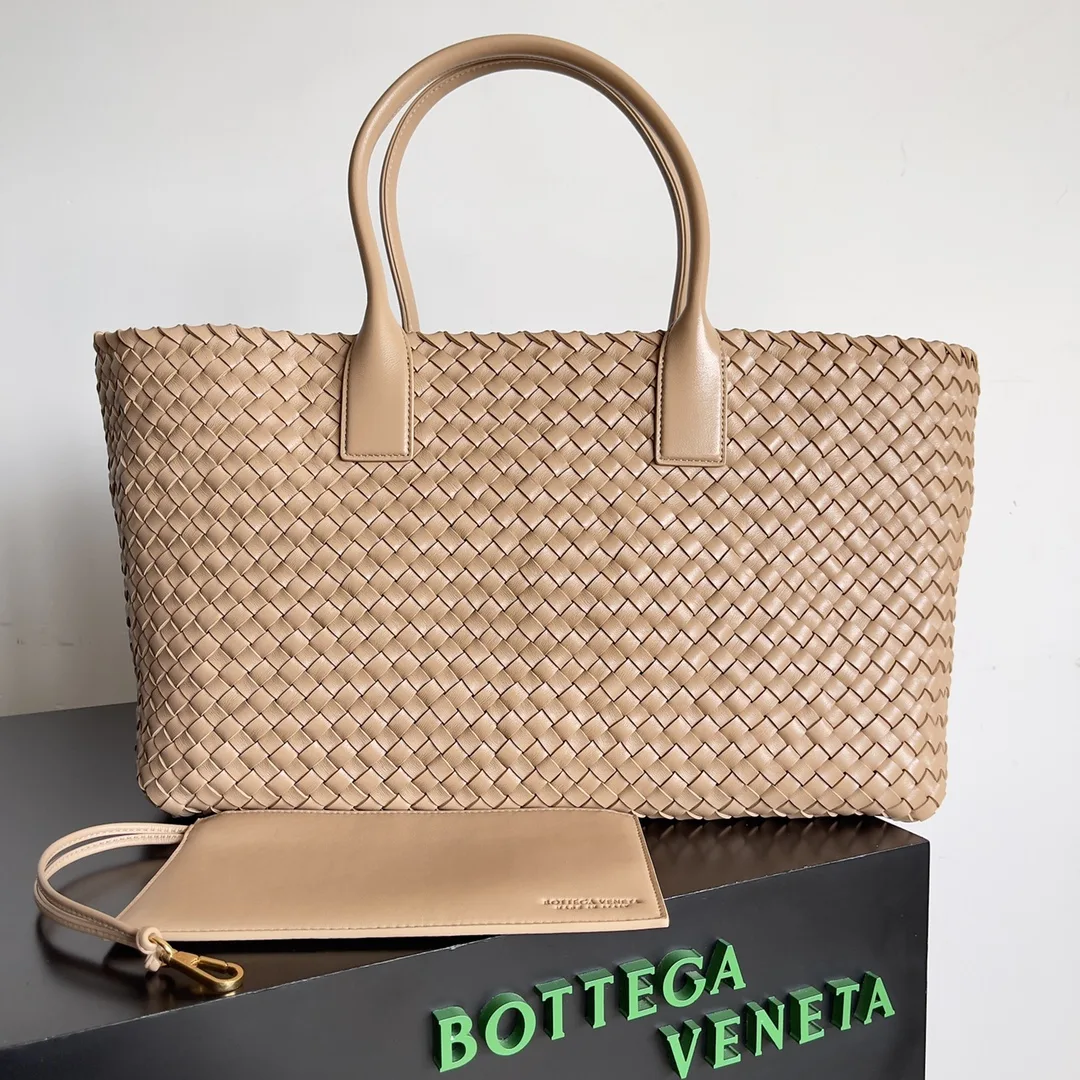 Bottega Veneta Cabat Intrecciato Woven Leather Tote Bag product photo from LabelPicks