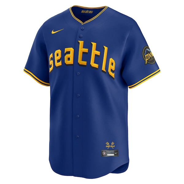 Julio Rodriguez Seattle Mariners Nike City Connect Limited Jersey - Blue