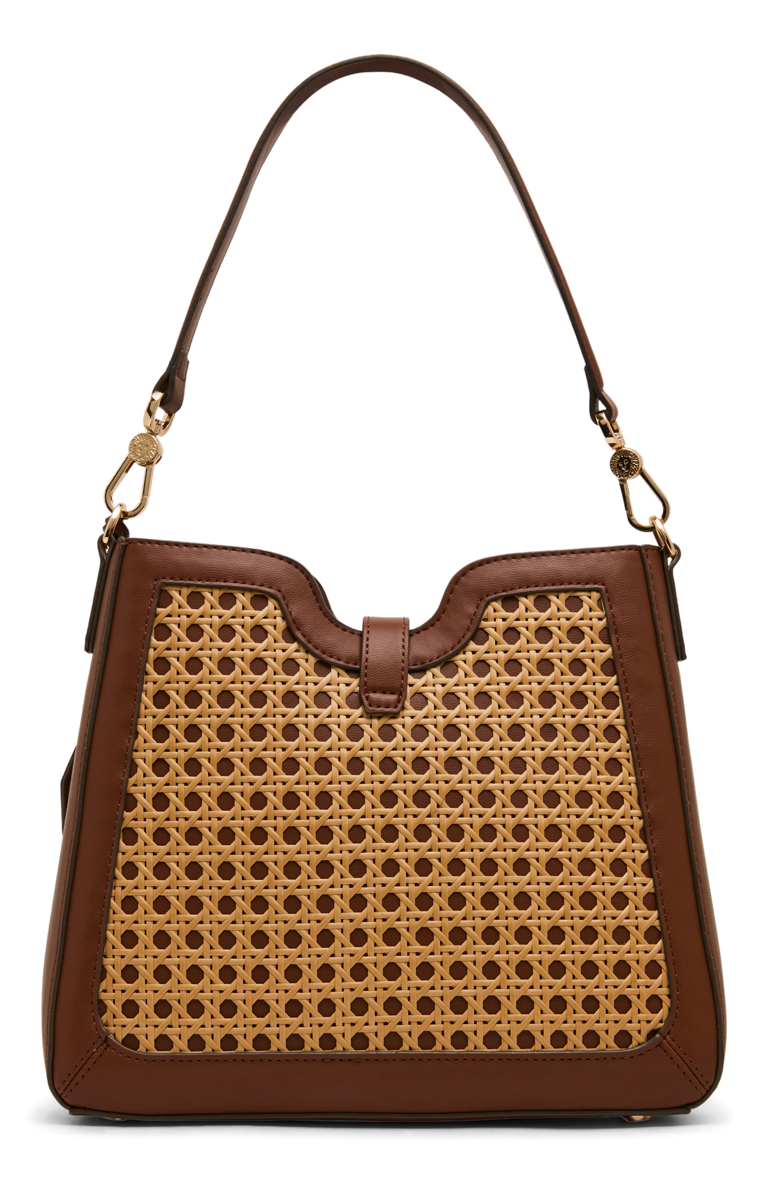 Anne Klein Straw Bucket Bag